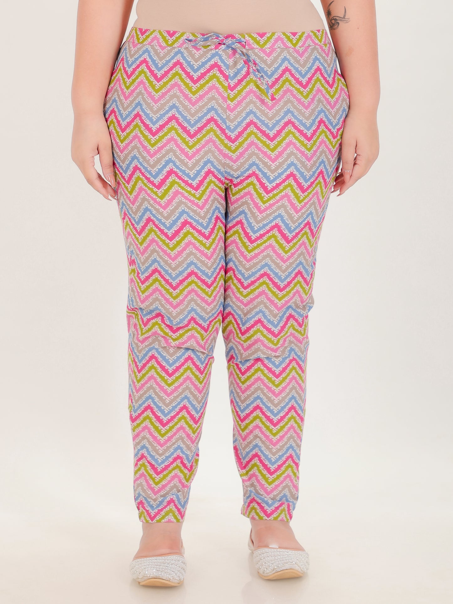 Soft Cotton Chevron Pant