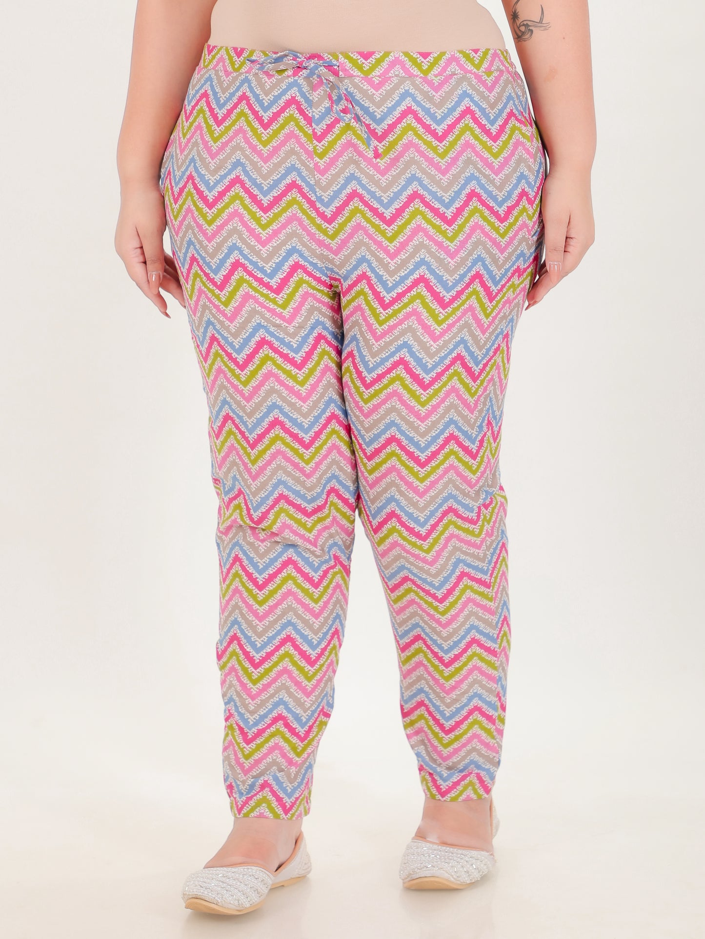 Soft Cotton Chevron Pant