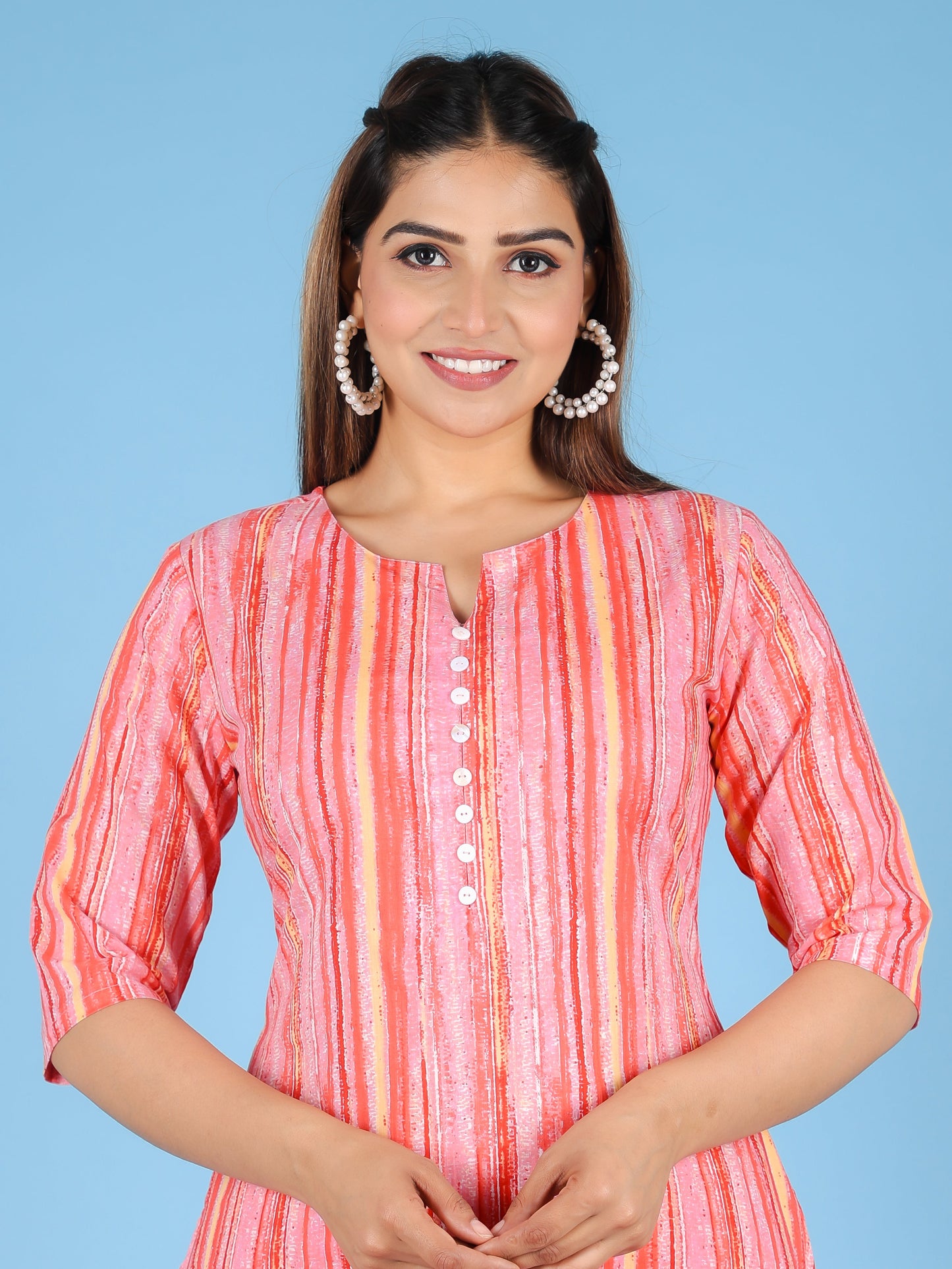 Soft Cotton Striped Kurta