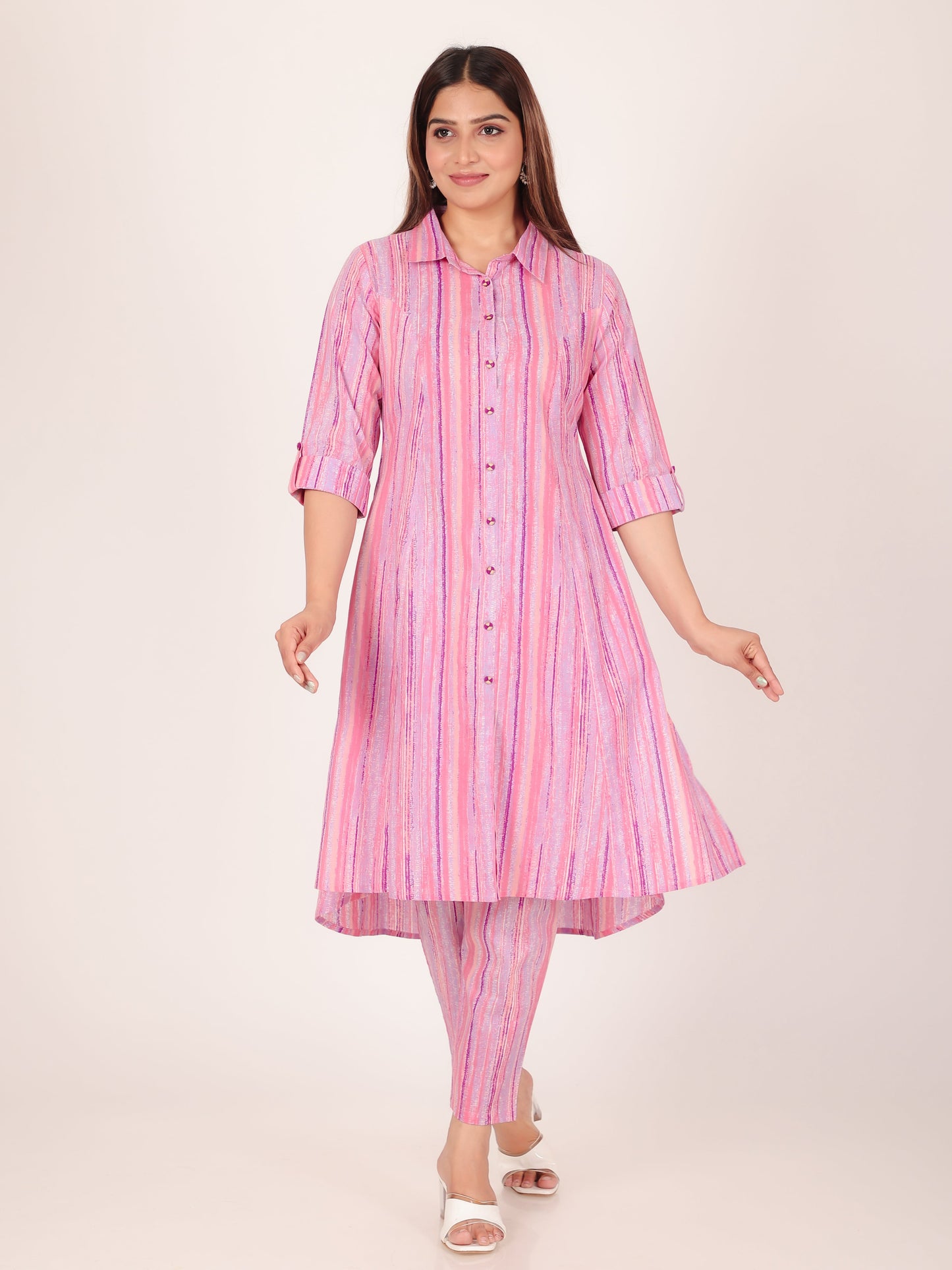 Soft Cotton Striped Kurta