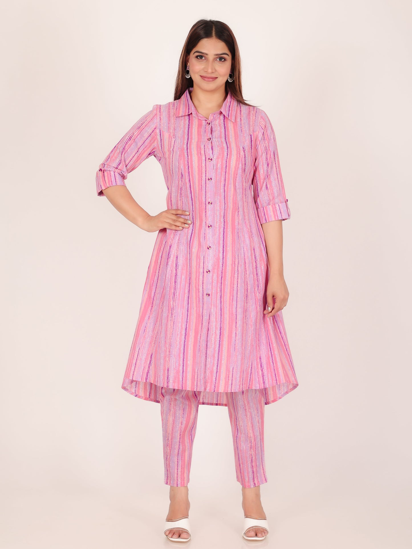 Soft Cotton Striped Kurta