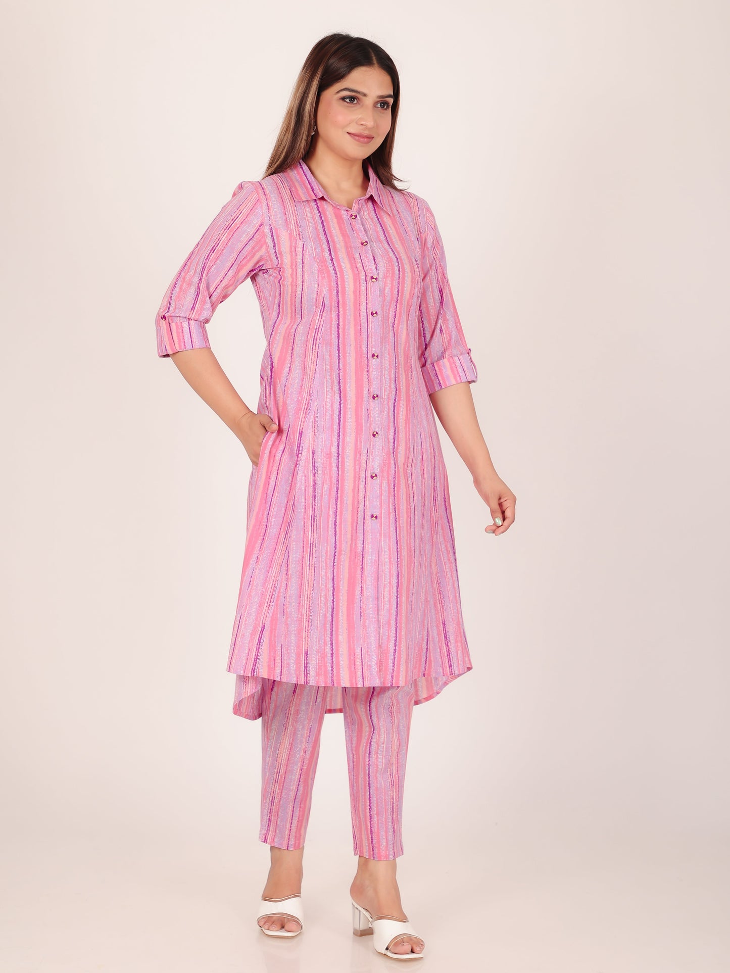 Soft Cotton Striped Kurta