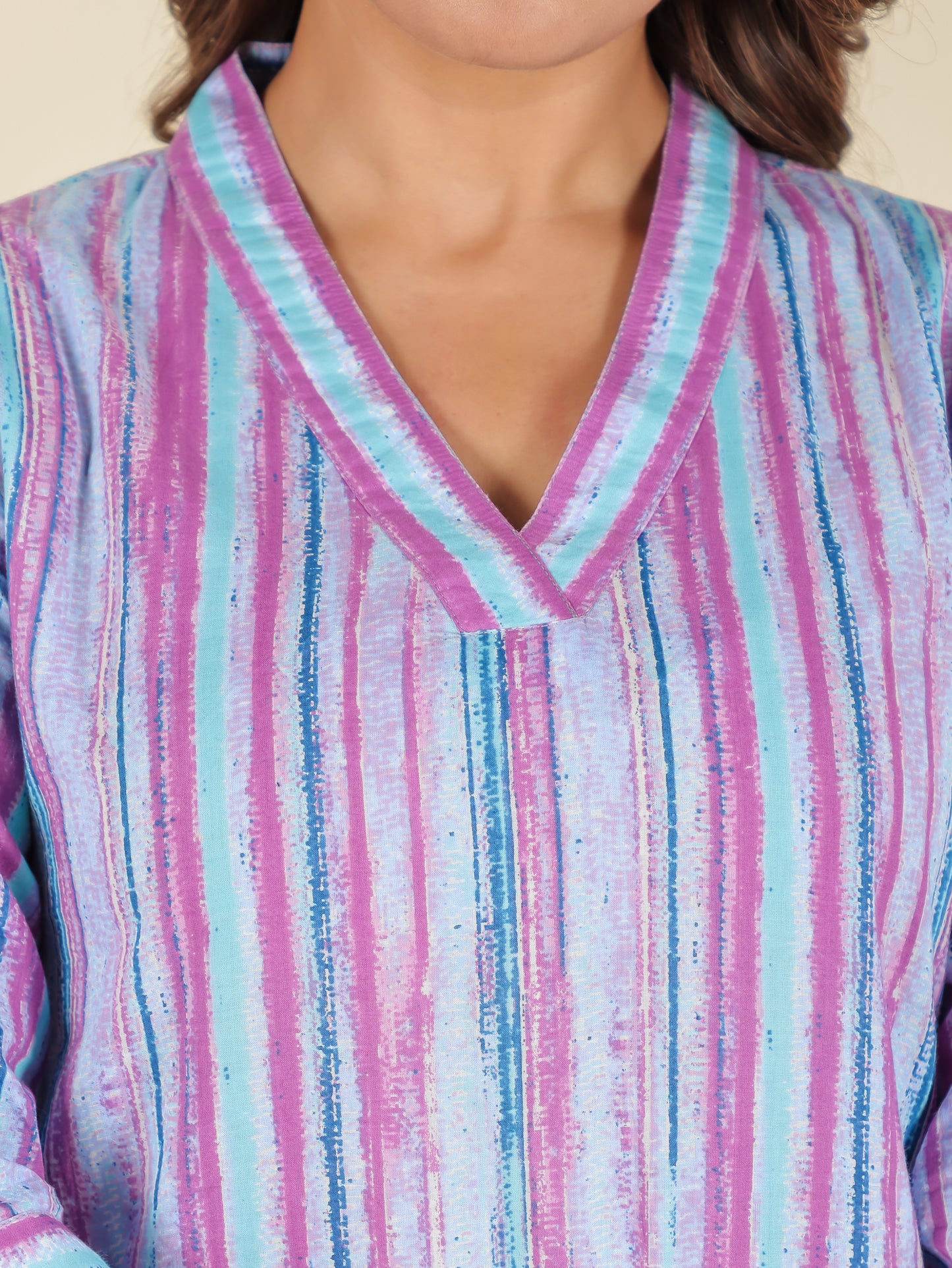 Soft Cotton Striped Kurta