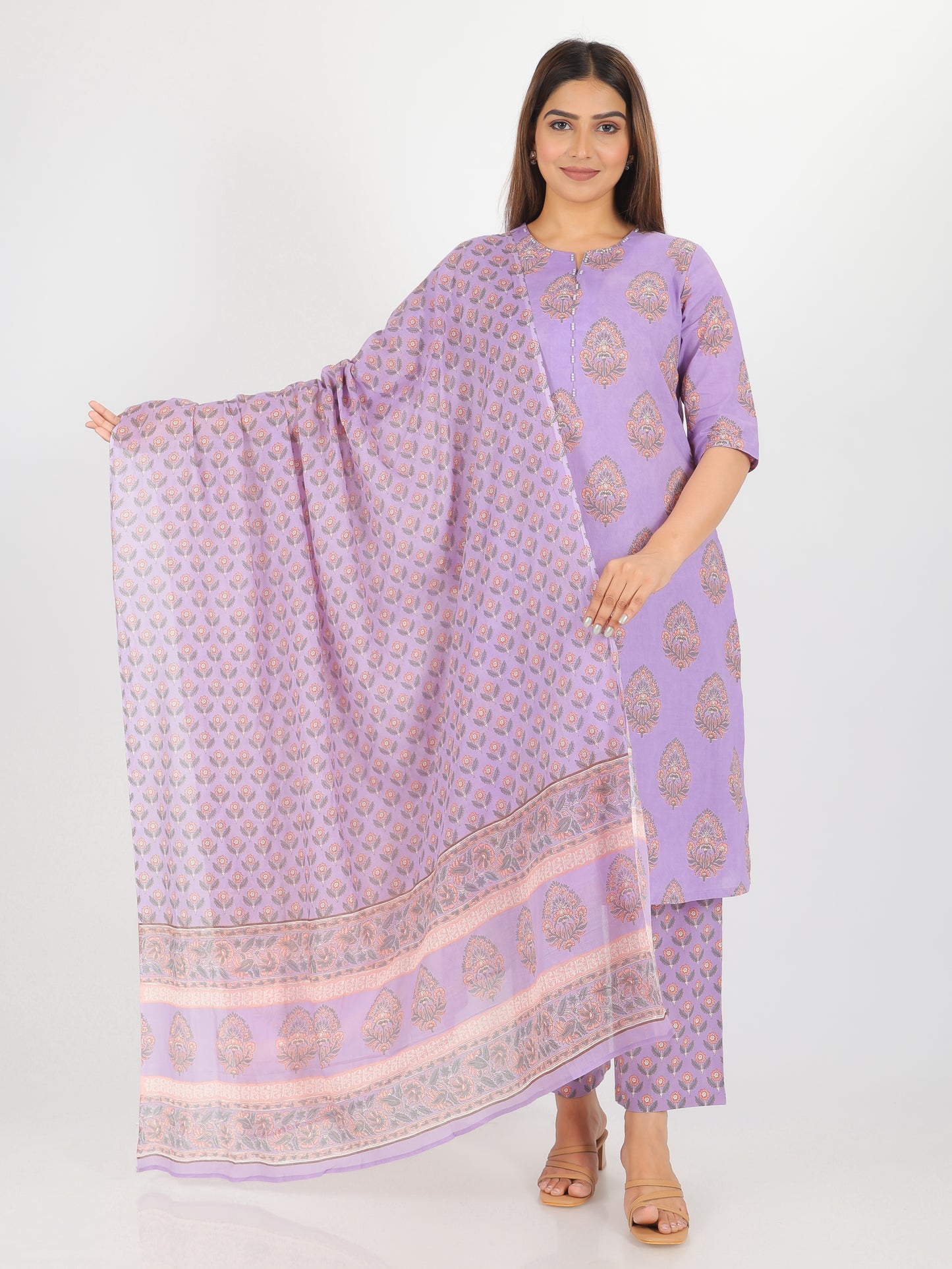 Voile Cotton Butti Dupatta