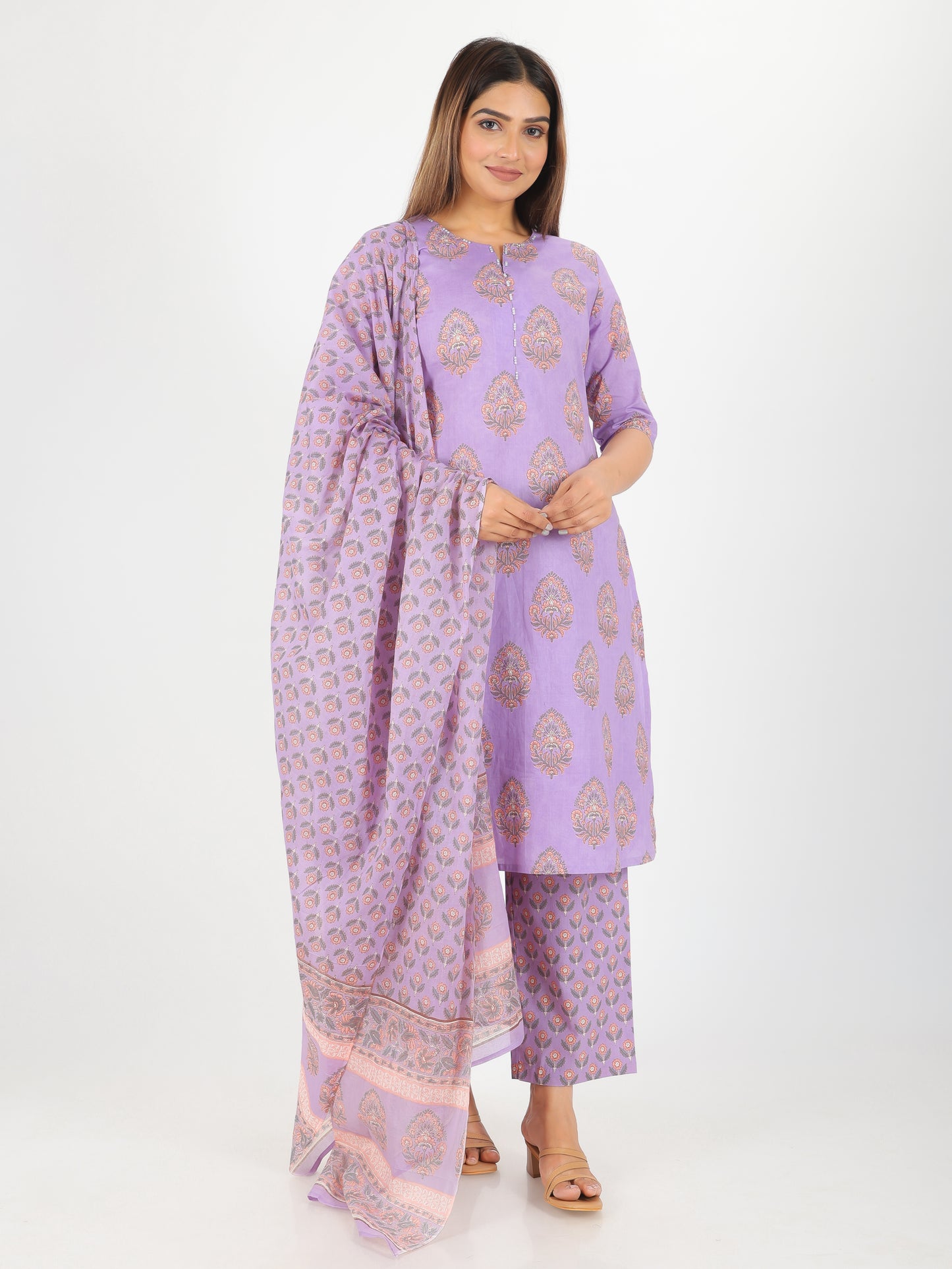 Soft Cotton Butti Kurta