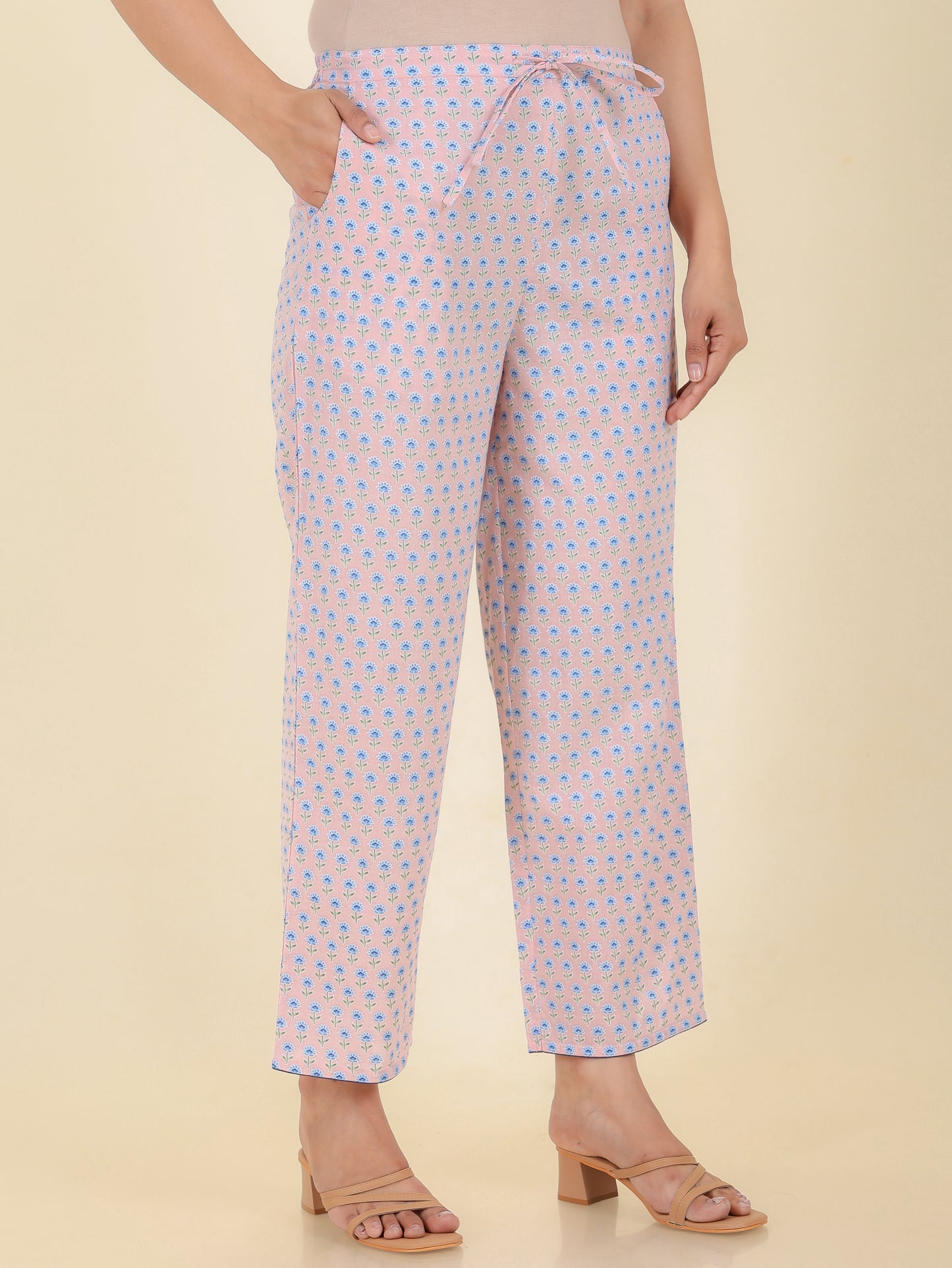 Soft Cotton Floral Pant