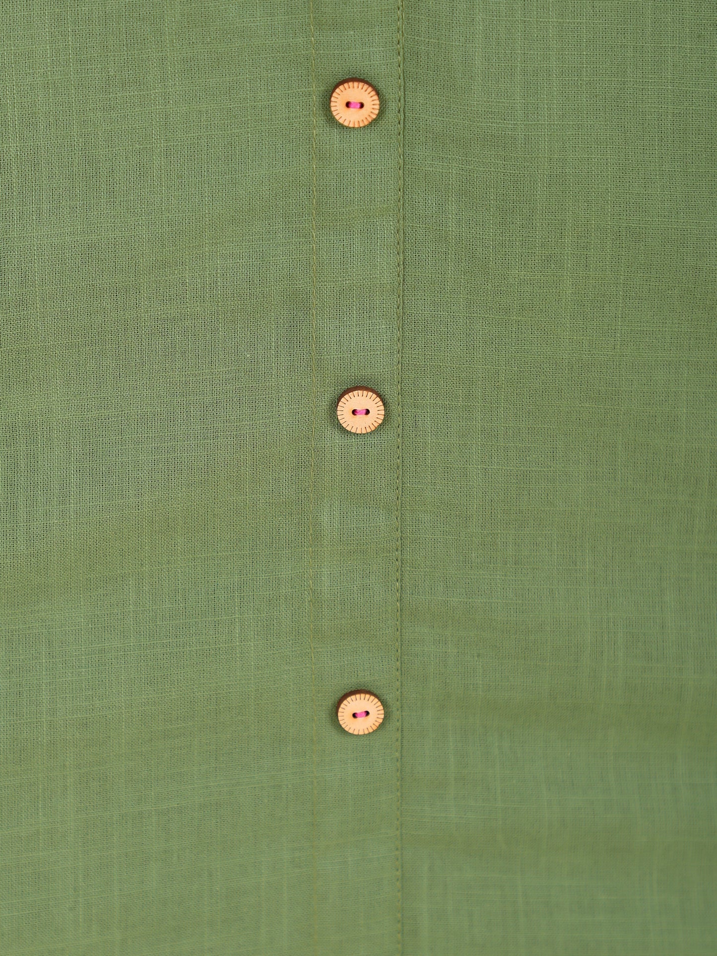 Khadi Cotton Solid Kurta