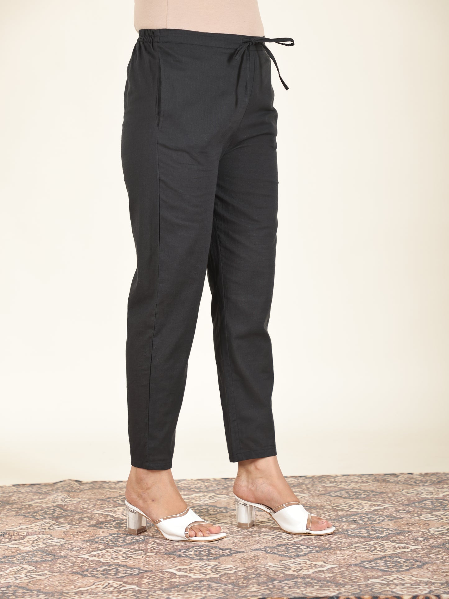 Khadi Cotton Solid Pant