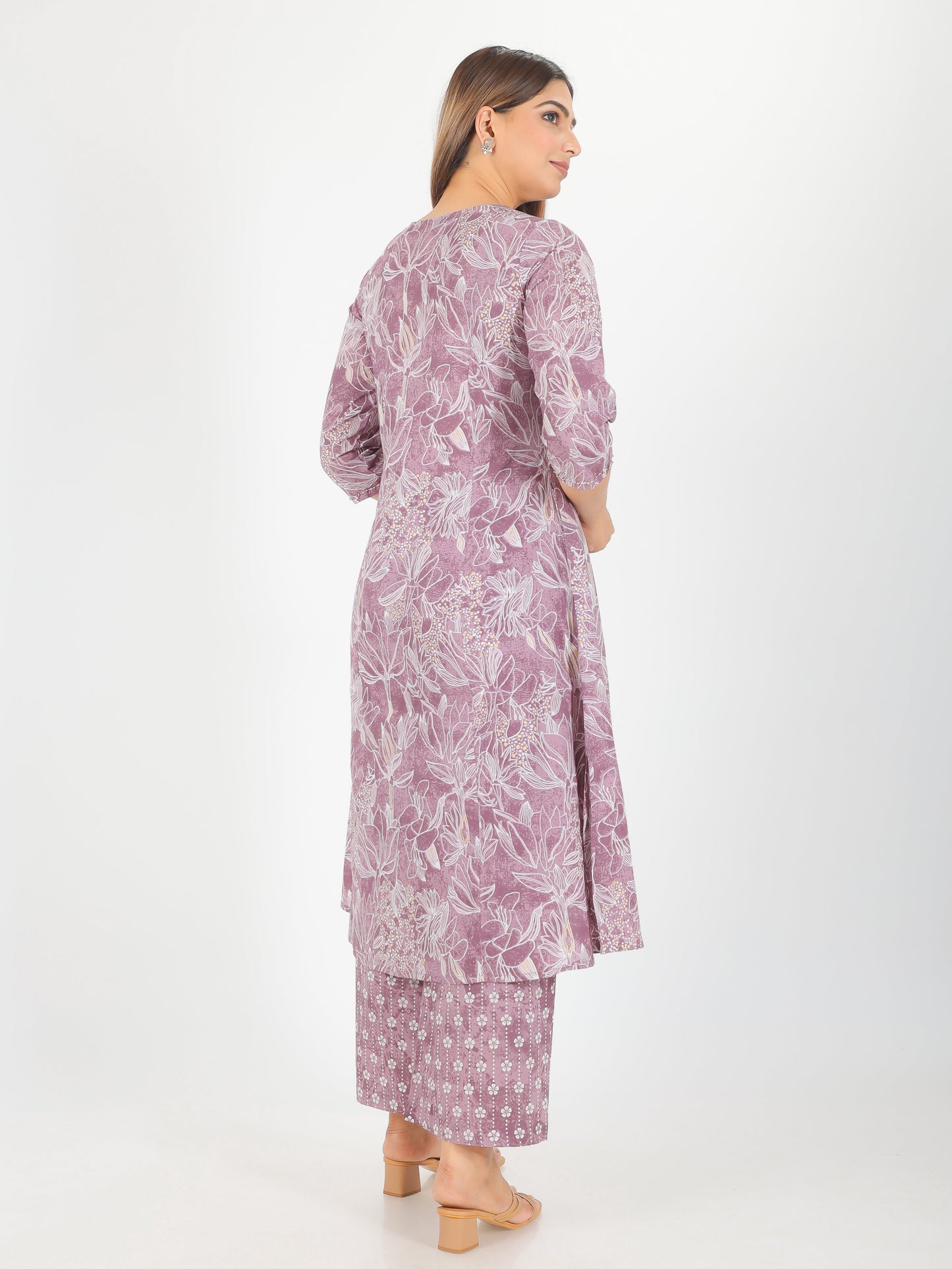 Soft Cotton Floral Kurta