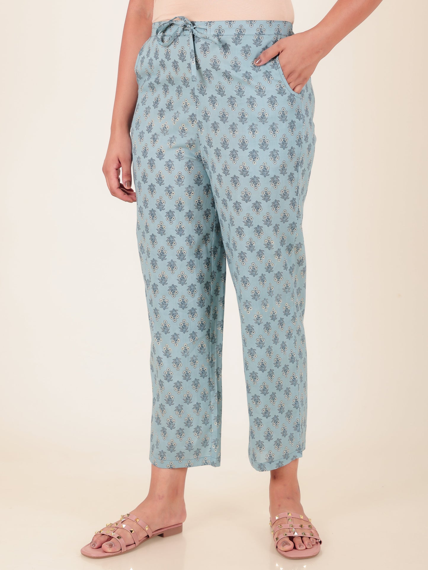 Soft Cotton Floral Pant