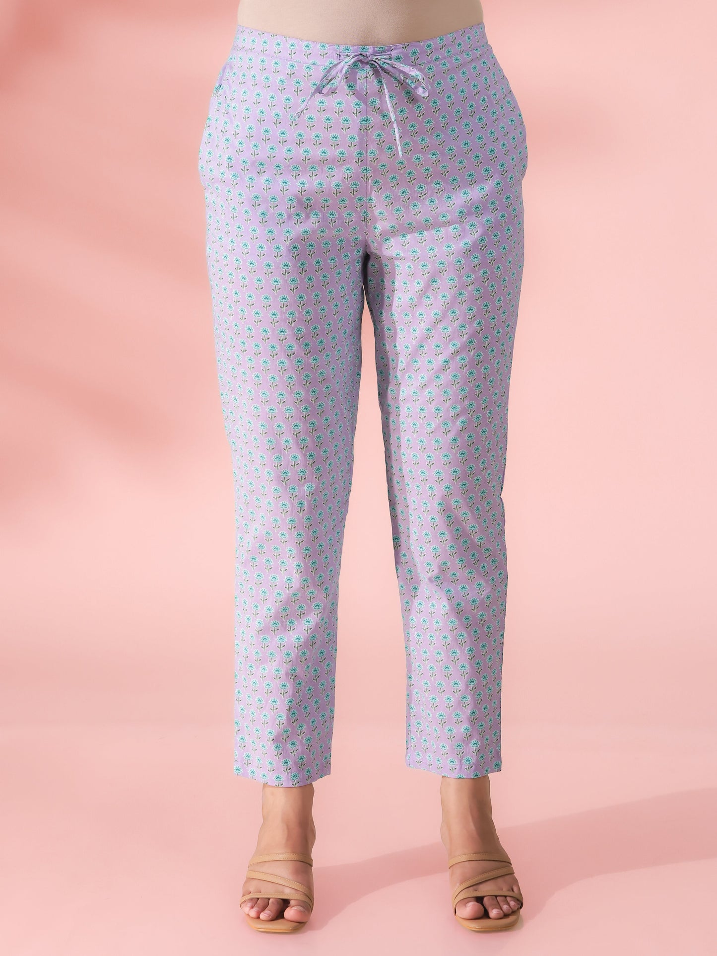 Soft Cotton Floral Pant