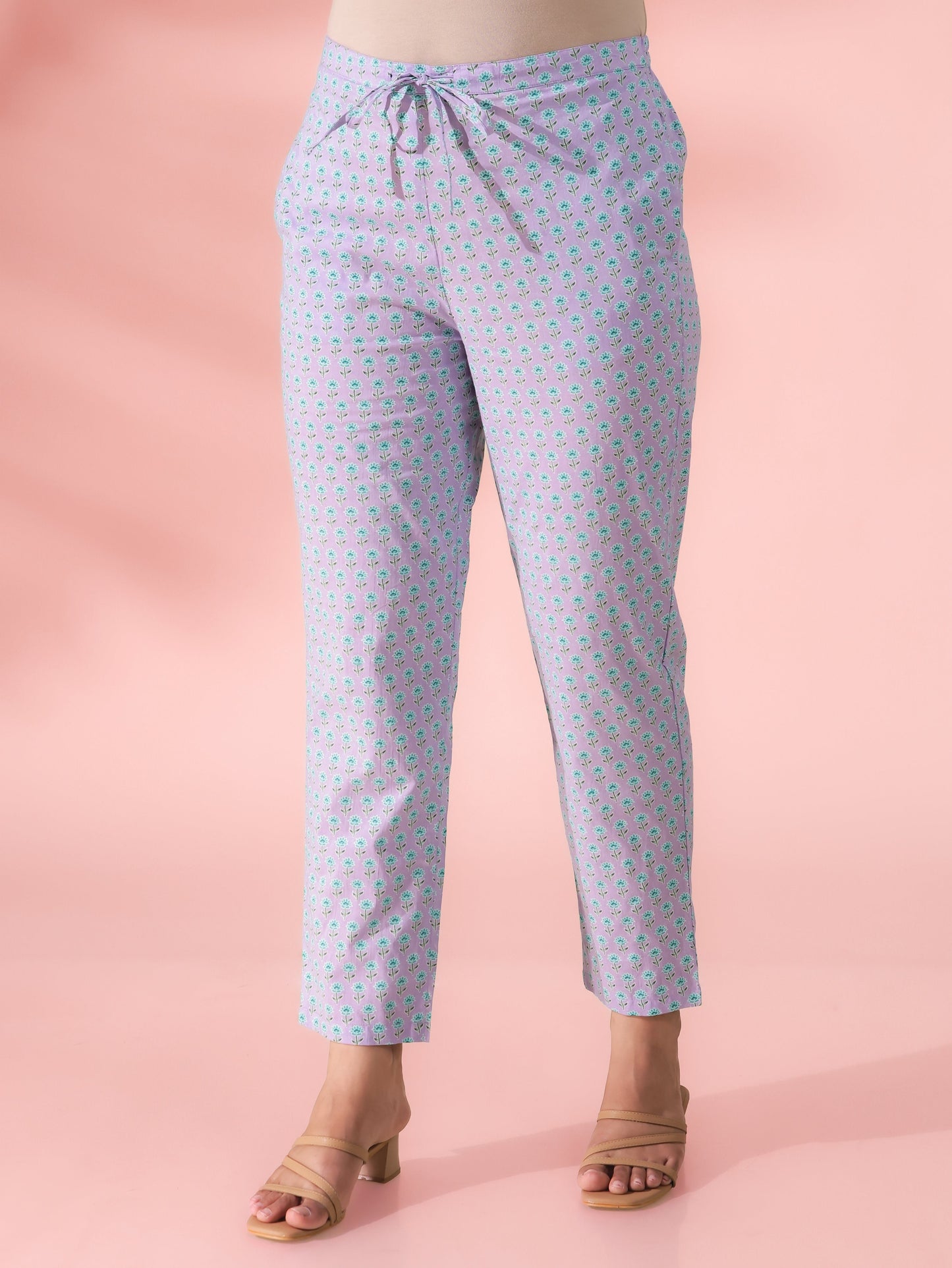 Soft Cotton Floral Pant