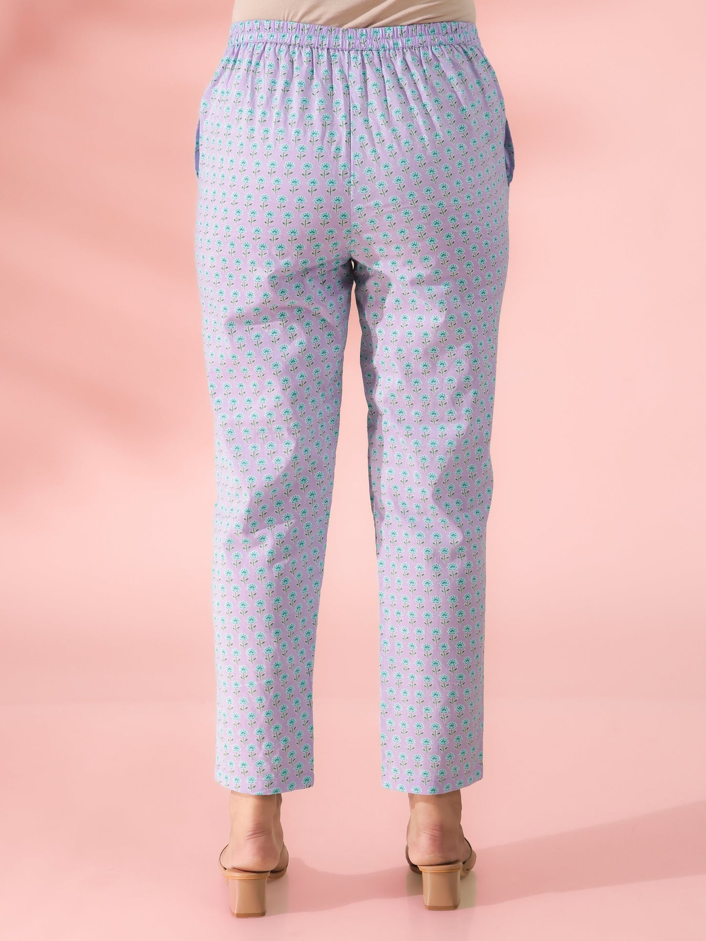 Soft Cotton Floral Pant