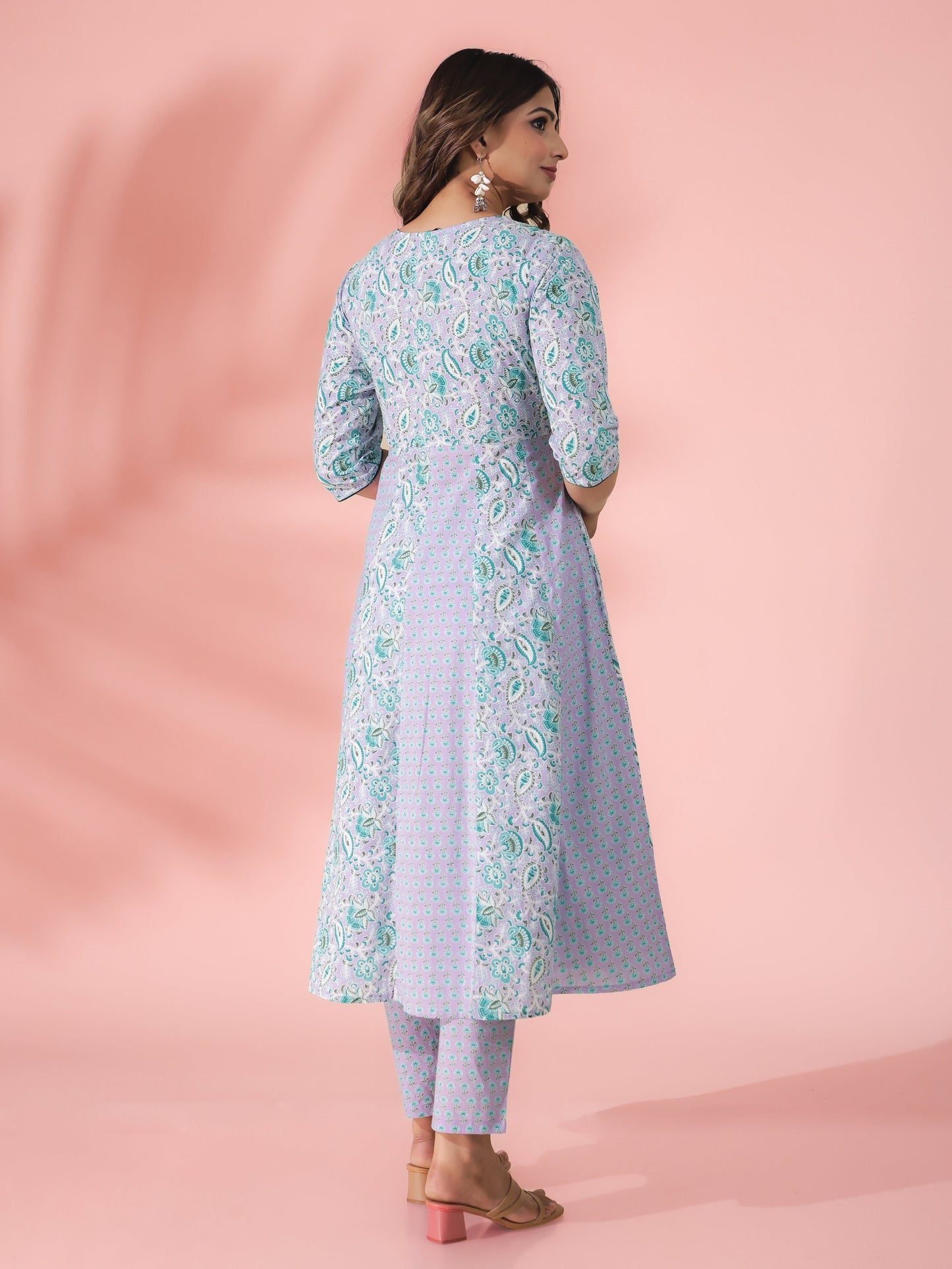 Soft Cotton Floral Kurta