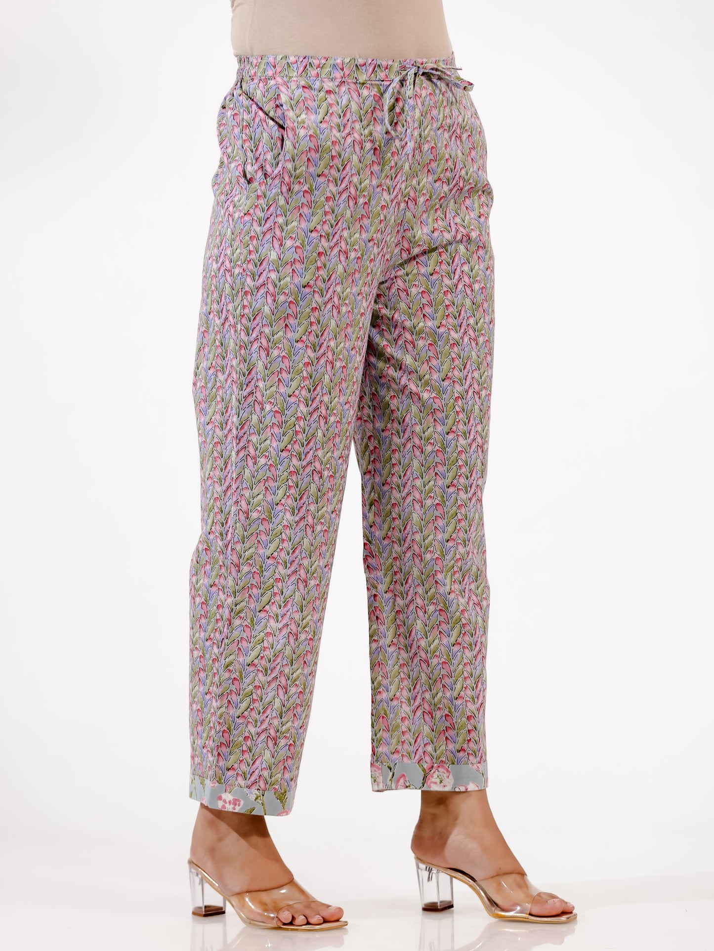 Soft Cotton Chevron Pant