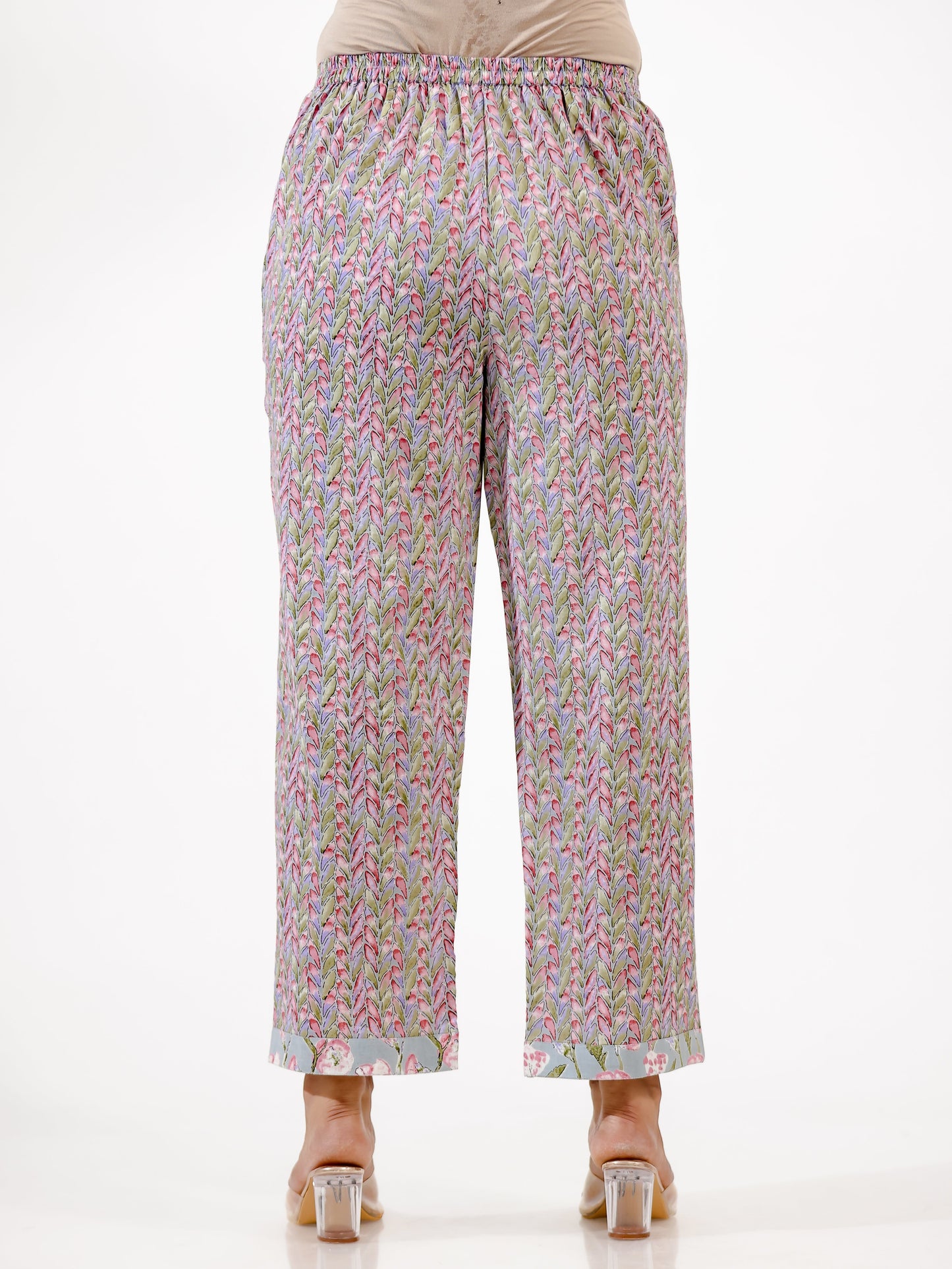 Soft Cotton Chevron Pant