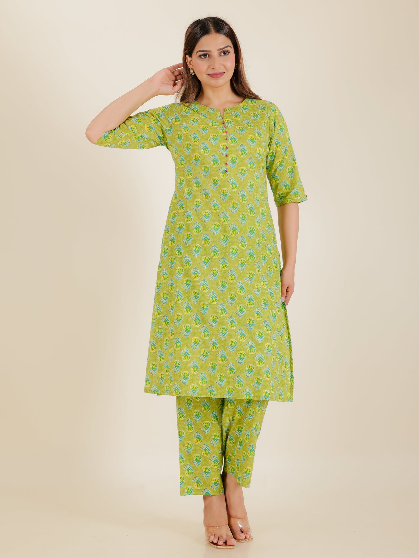 Soft Cotton Butti Kurta