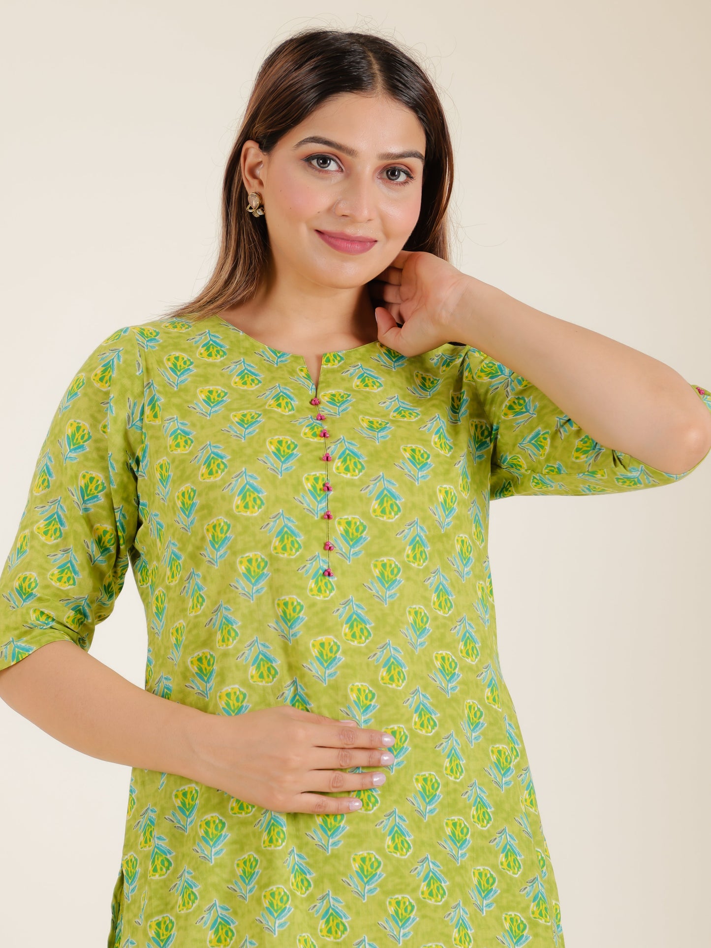 Soft Cotton Butti Kurta