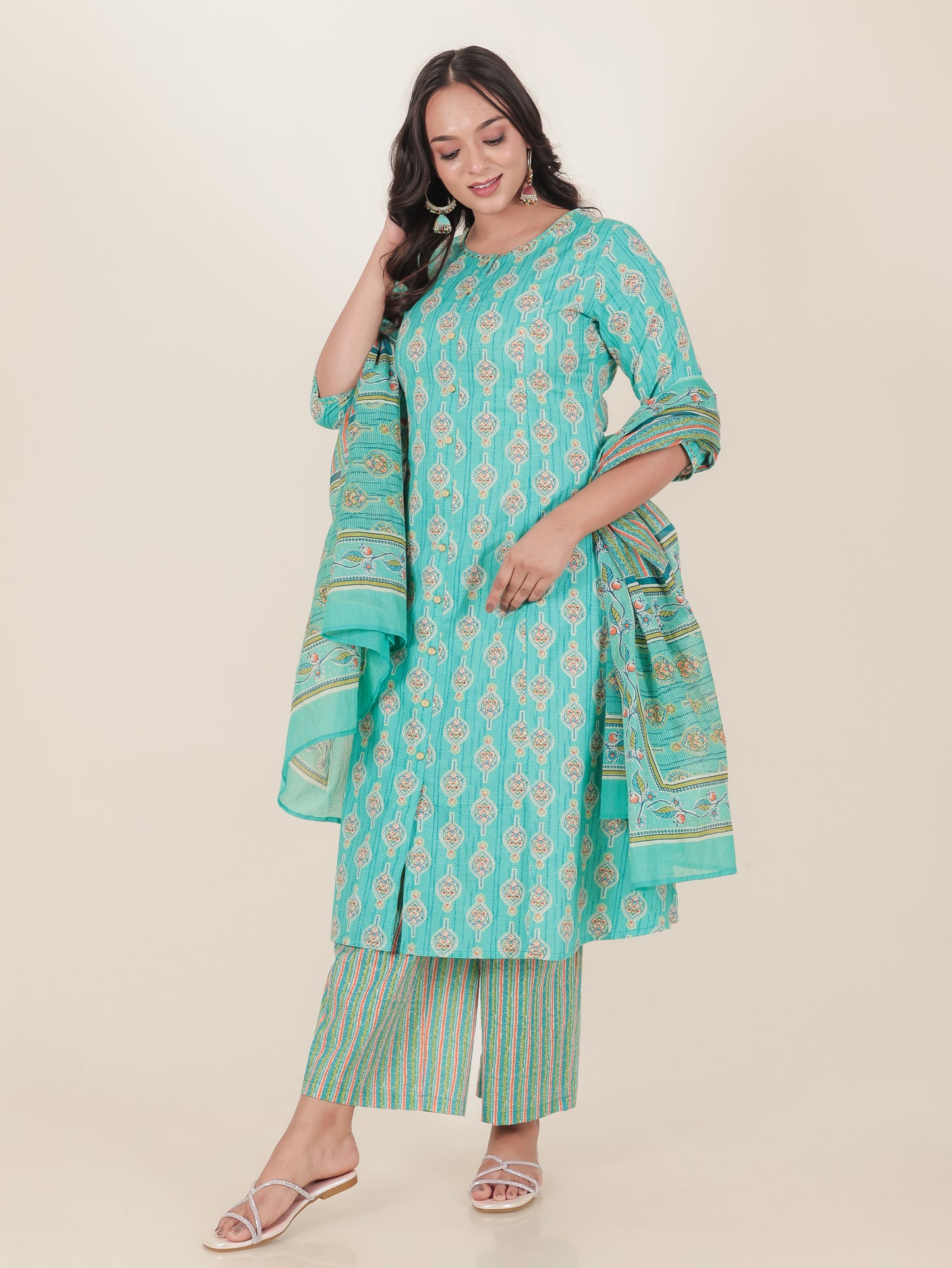 Soft Cotton Butti Kurta