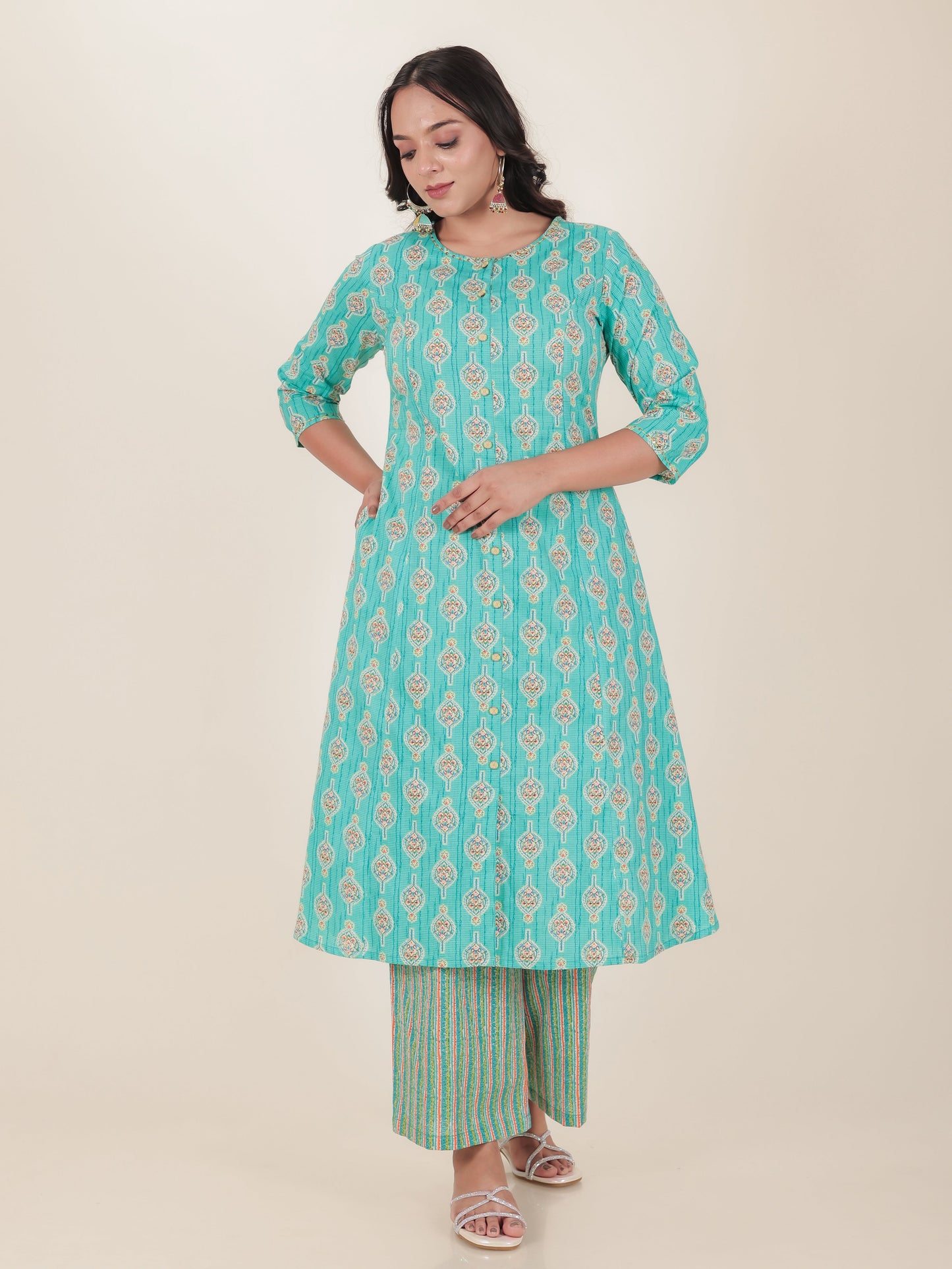 Soft Cotton Butti Kurta