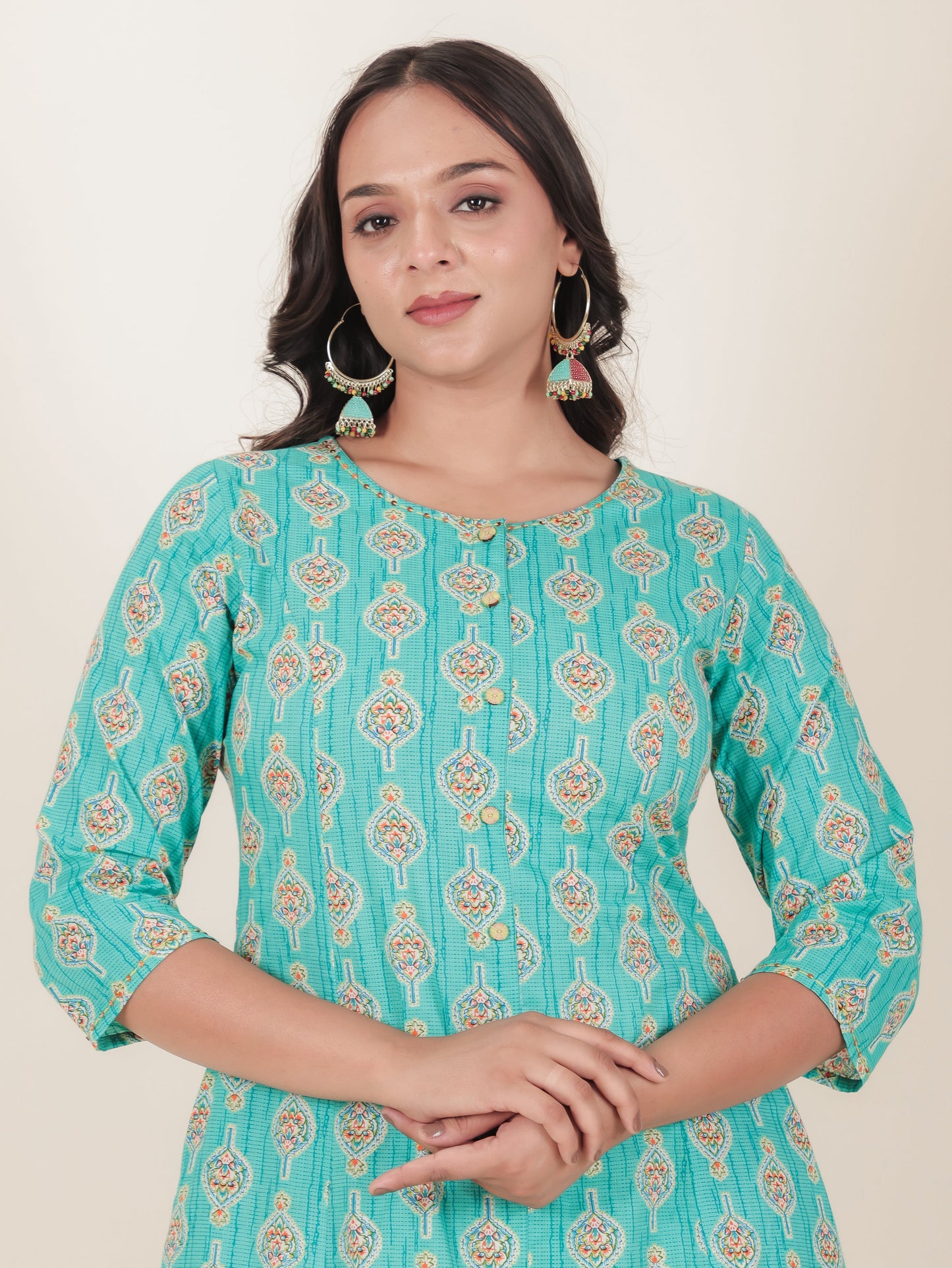 Soft Cotton Butti Kurta