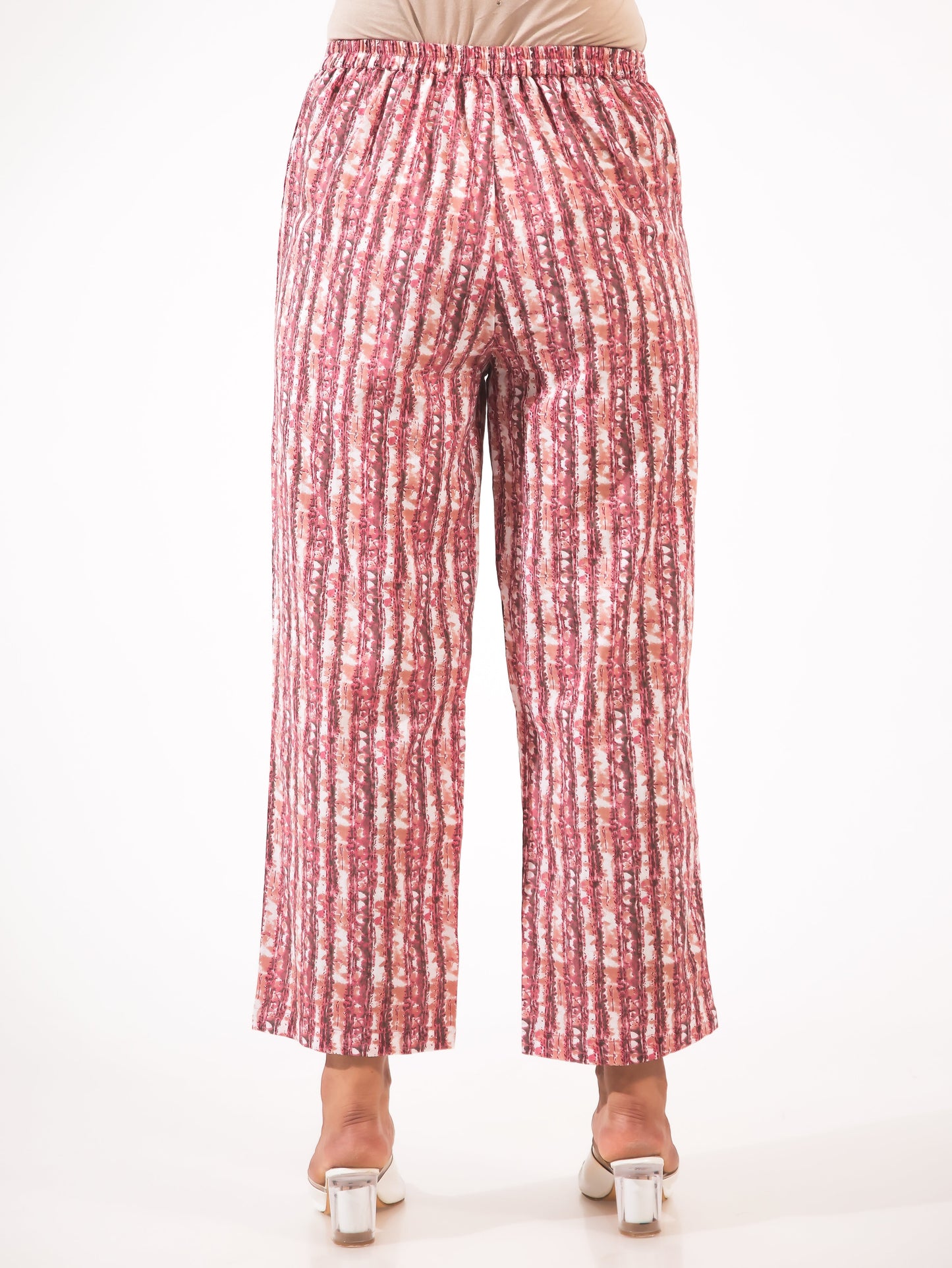 Soft Cotton Striped Pant