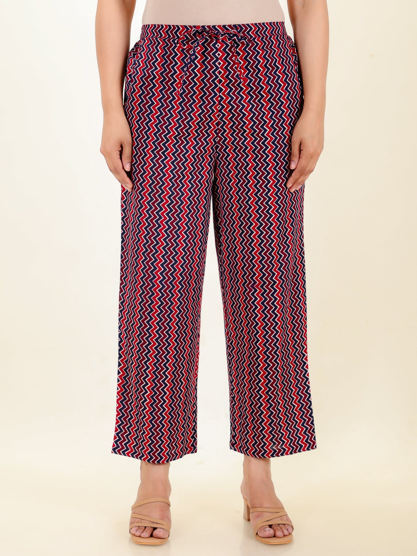 Soft Cotton Chevron Pant