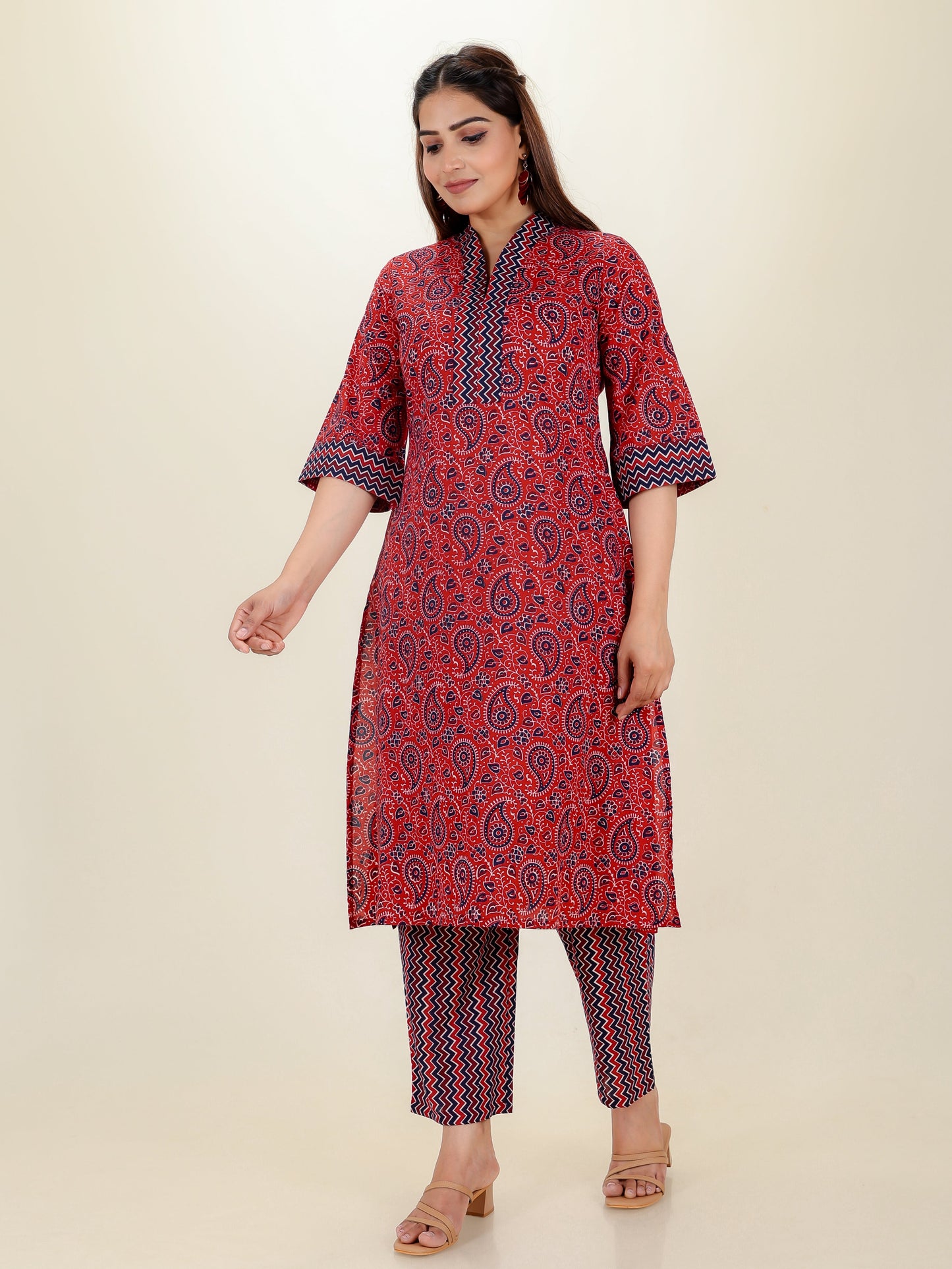 Soft Cotton Paisley Kurta