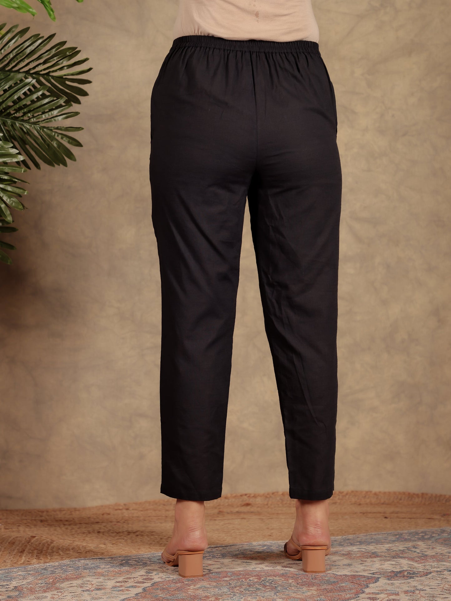 Khadi Cotton Solid Pant