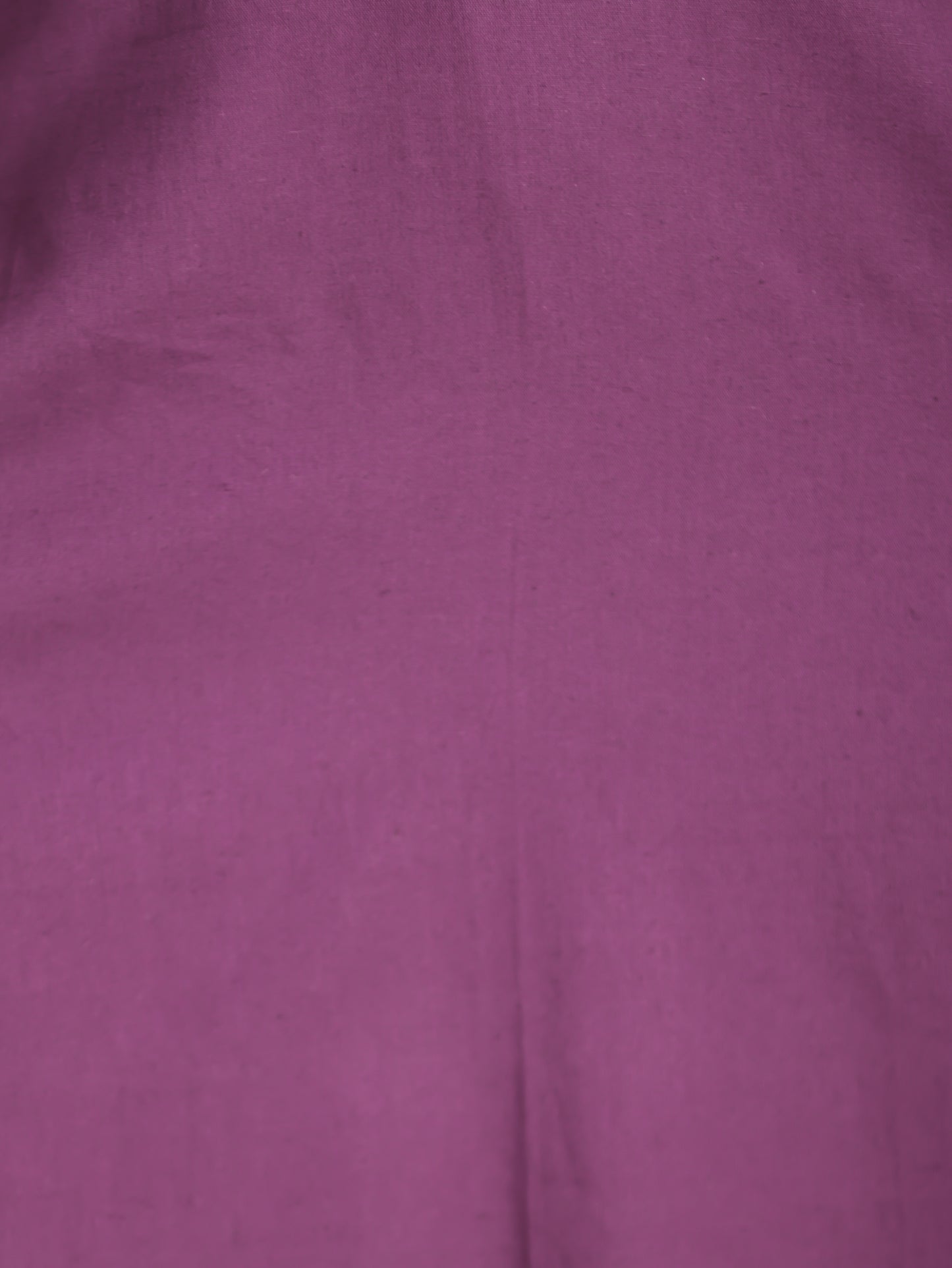 Embroidered Linen Cotton Solid A-line Purple Kurta