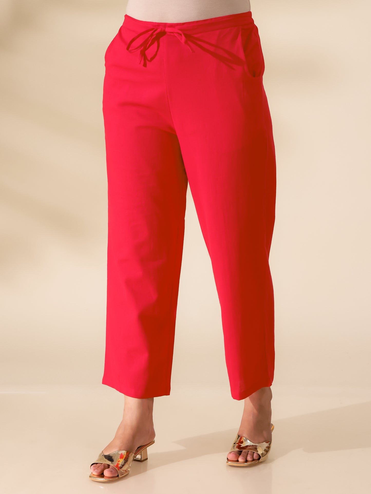 Linen Cotton Solid Pant