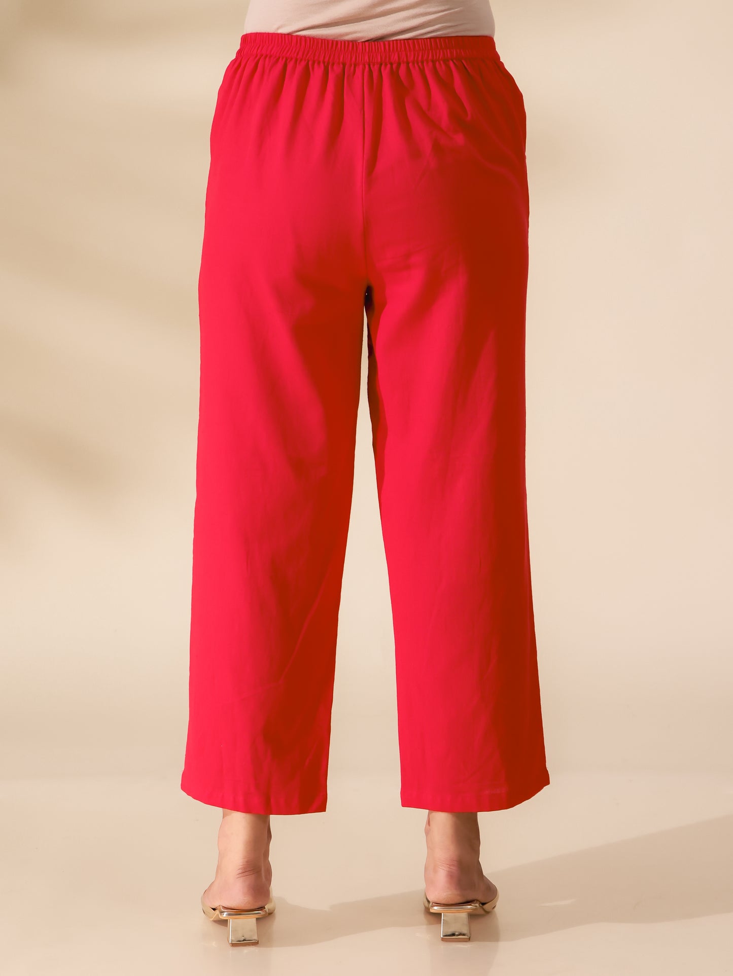 Linen Cotton Solid Pant