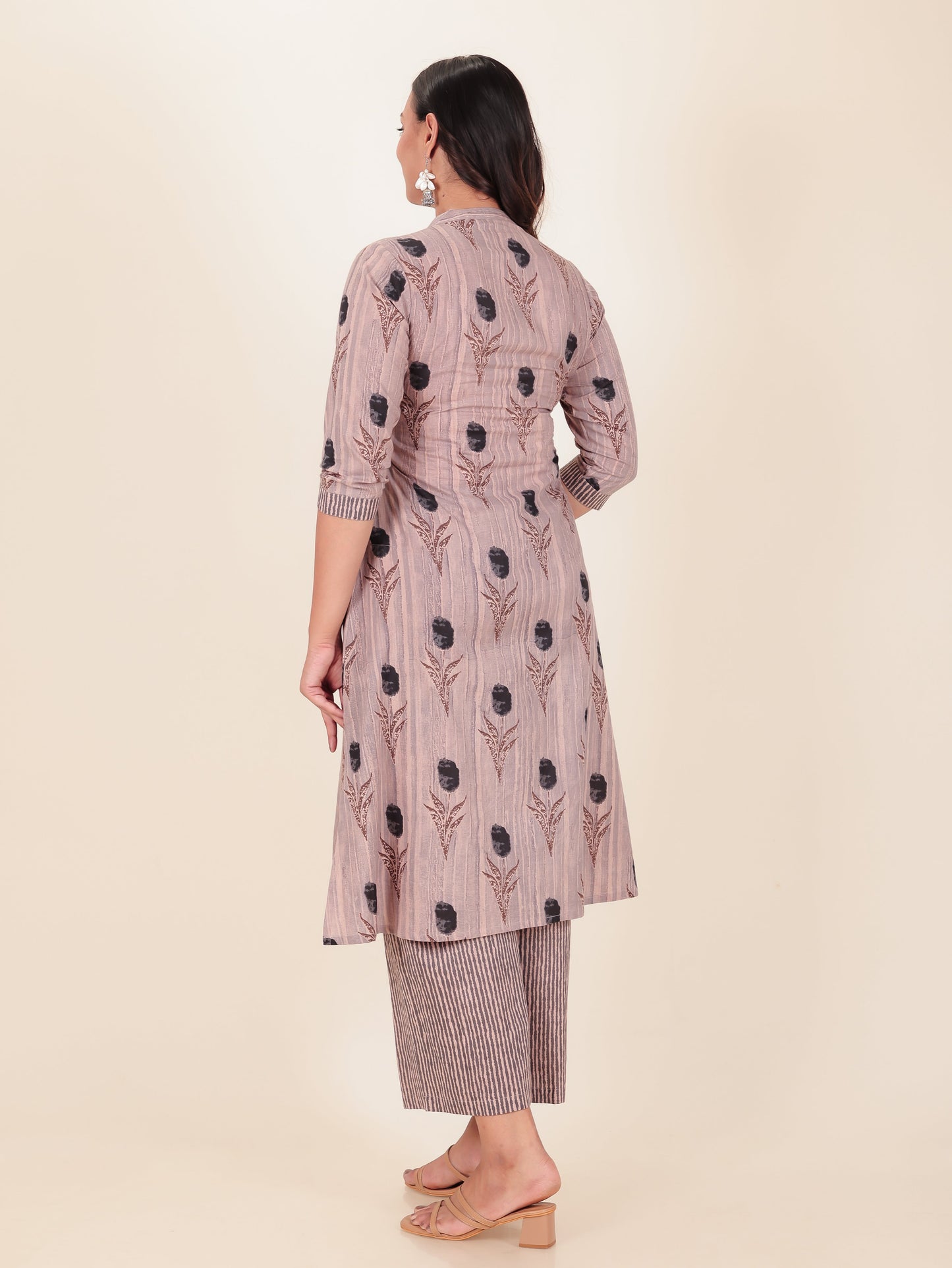 Soft Cotton Floral Kurta