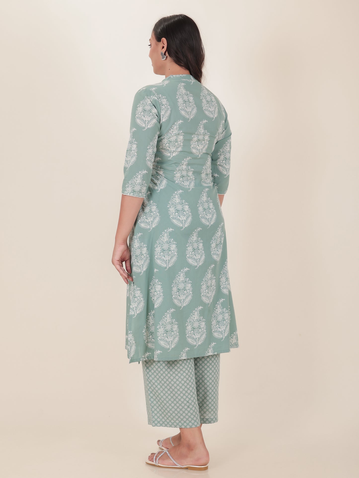 Soft Cotton Block Kurta