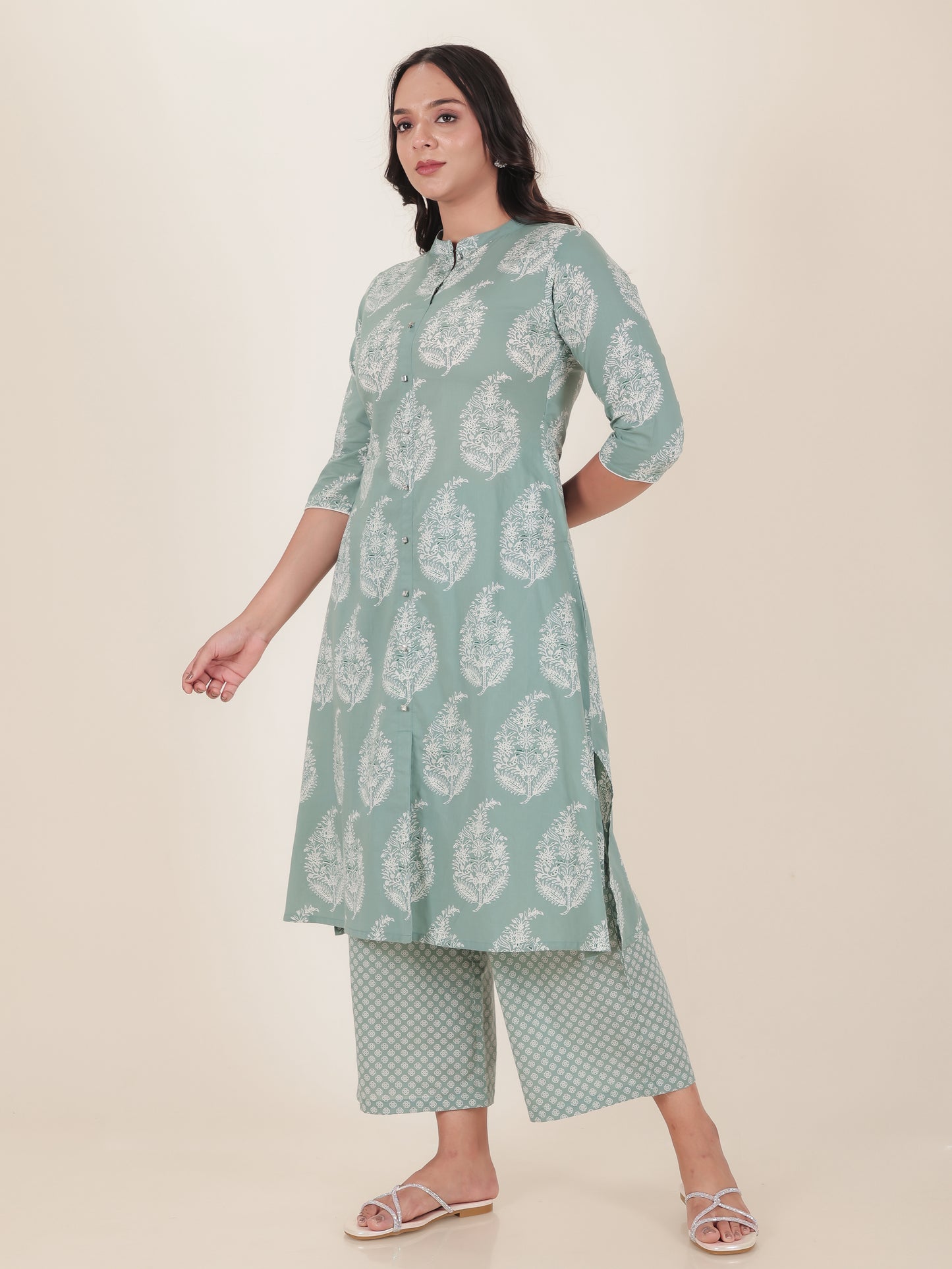 Soft Cotton Block Kurta