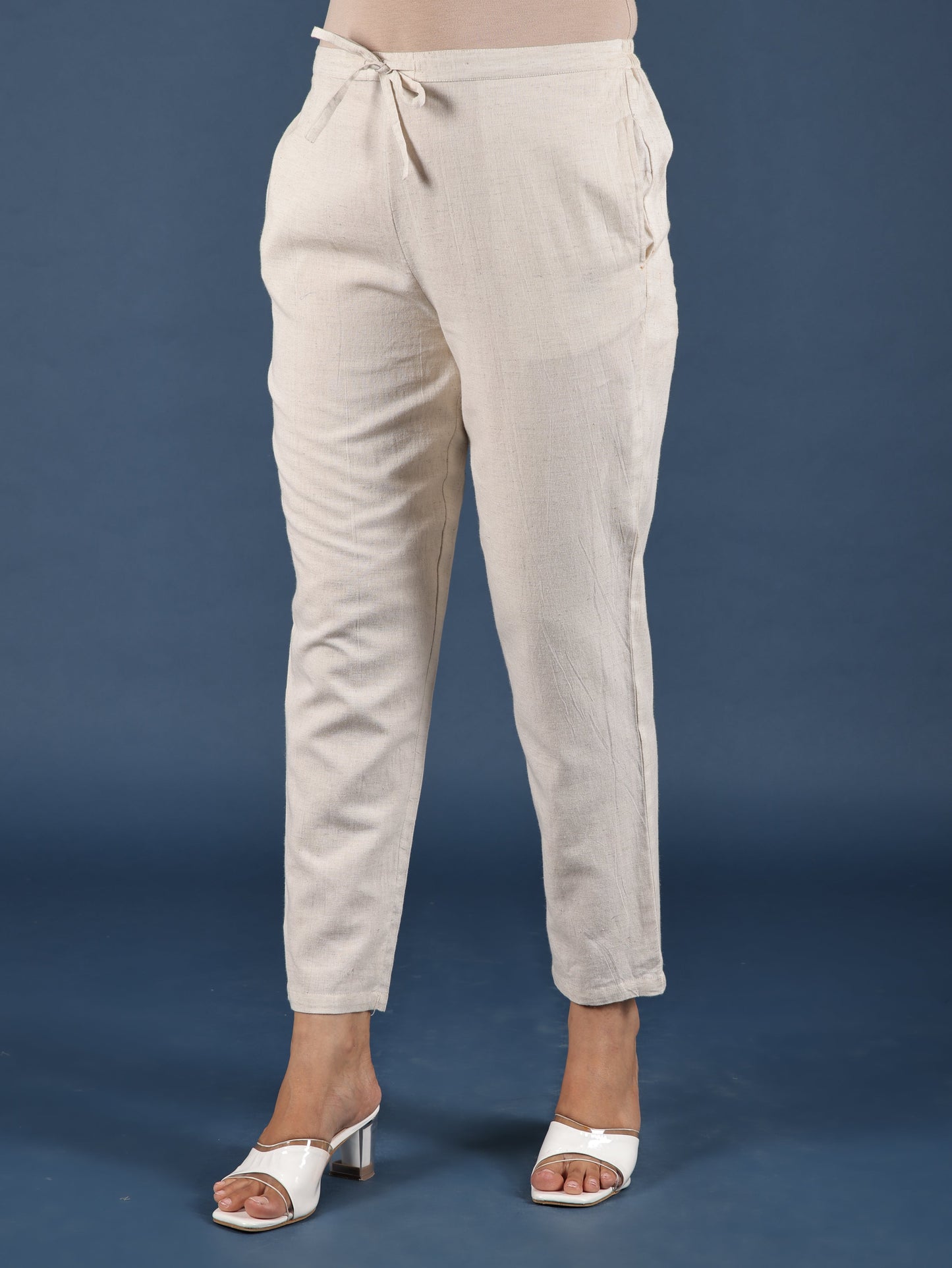 Linen Cotton Ikat Pant