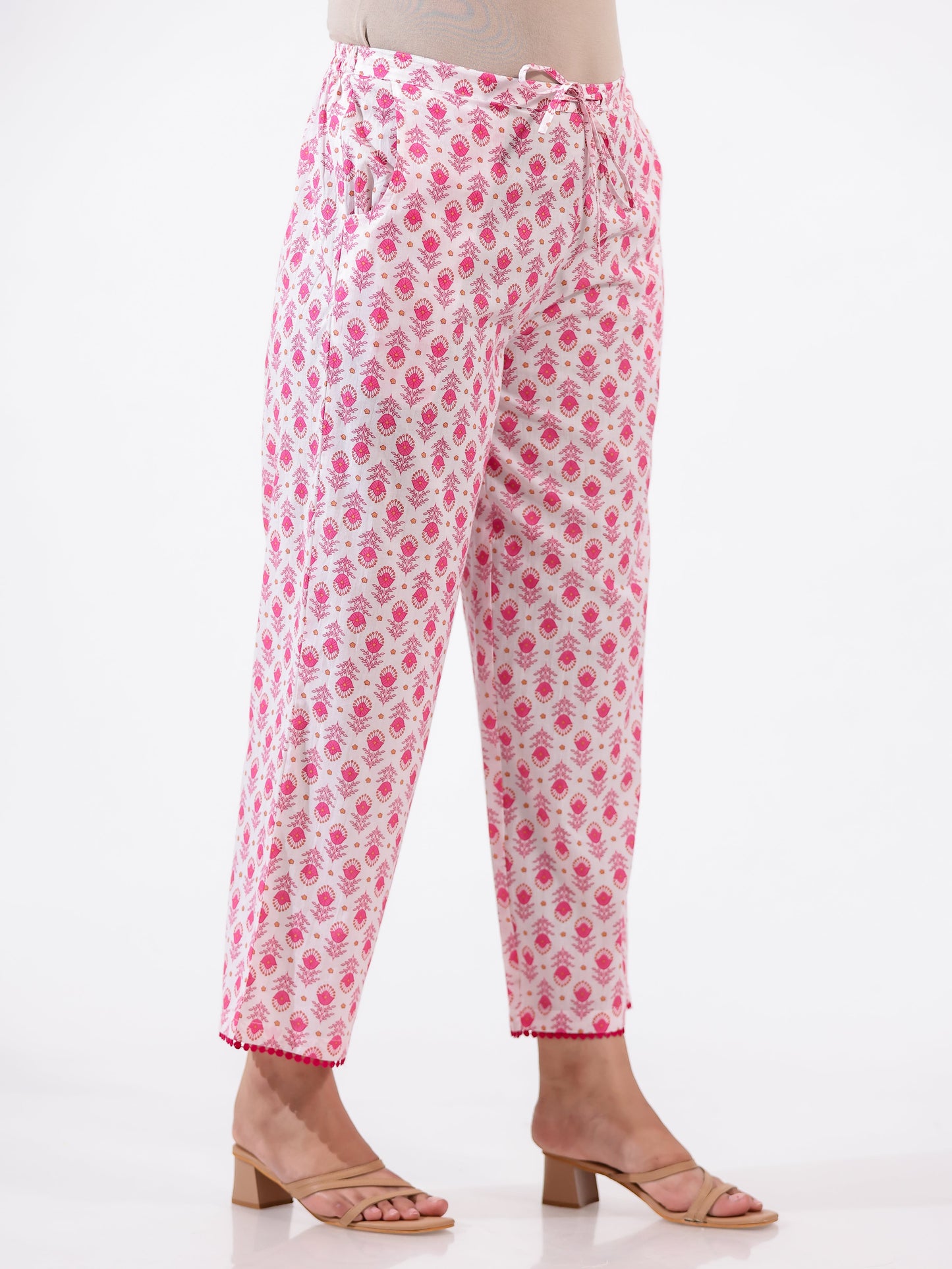 Soft Cotton Floral Pant