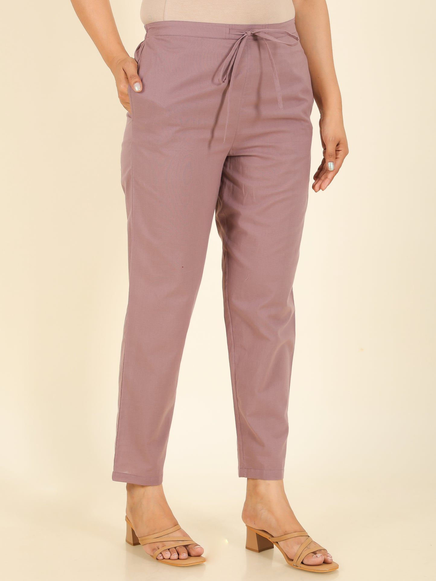 Soft Cotton Solid Pant