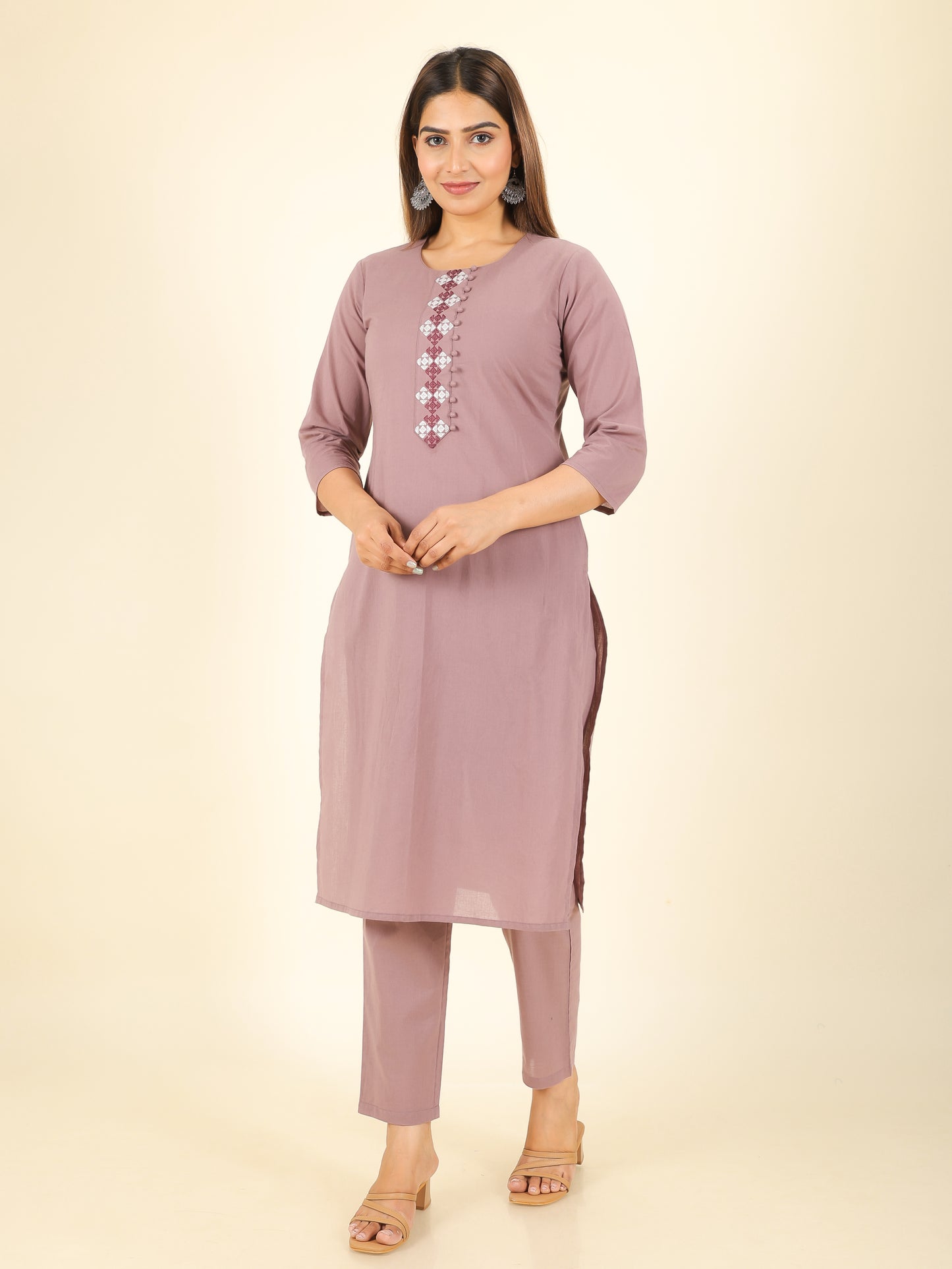 Soft Cotton Solid Kurta