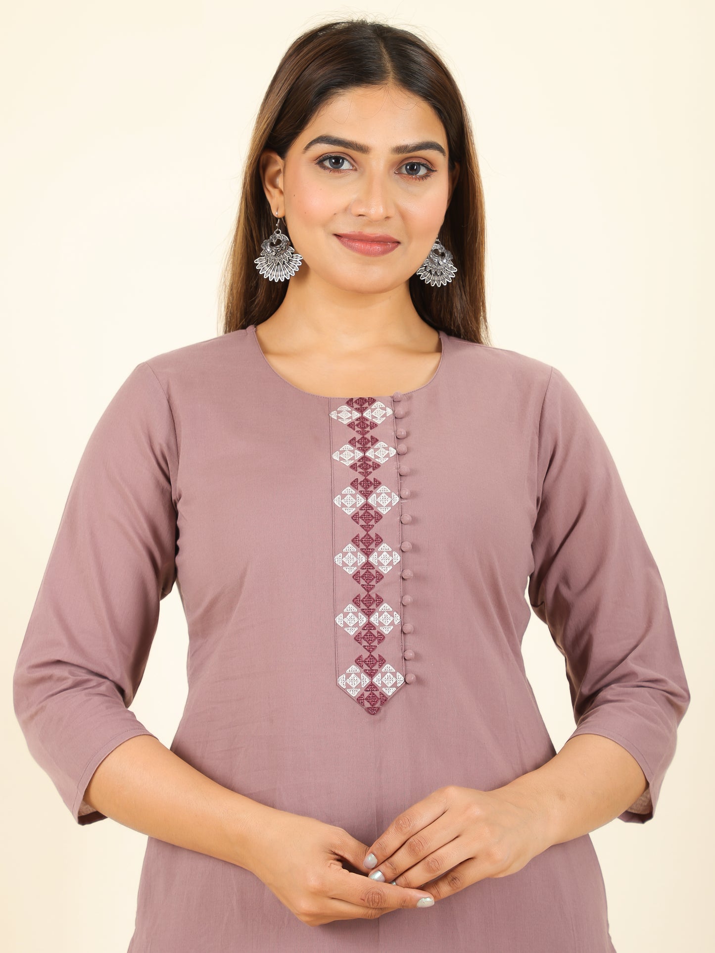 Soft Cotton Solid Kurta