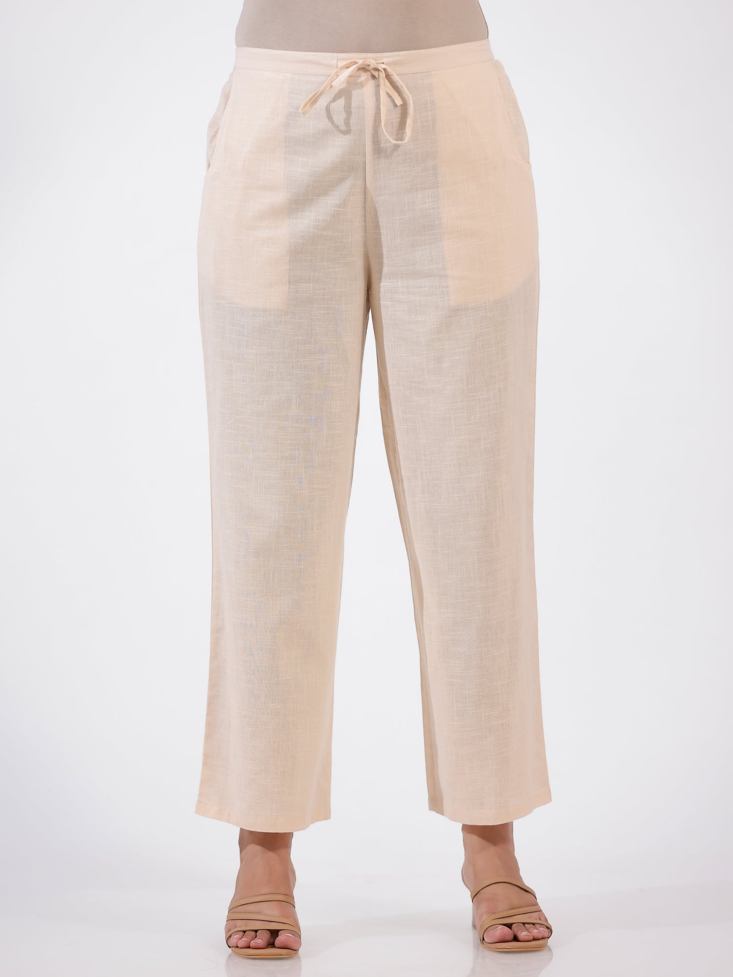 Khadi Cotton Solid Pant