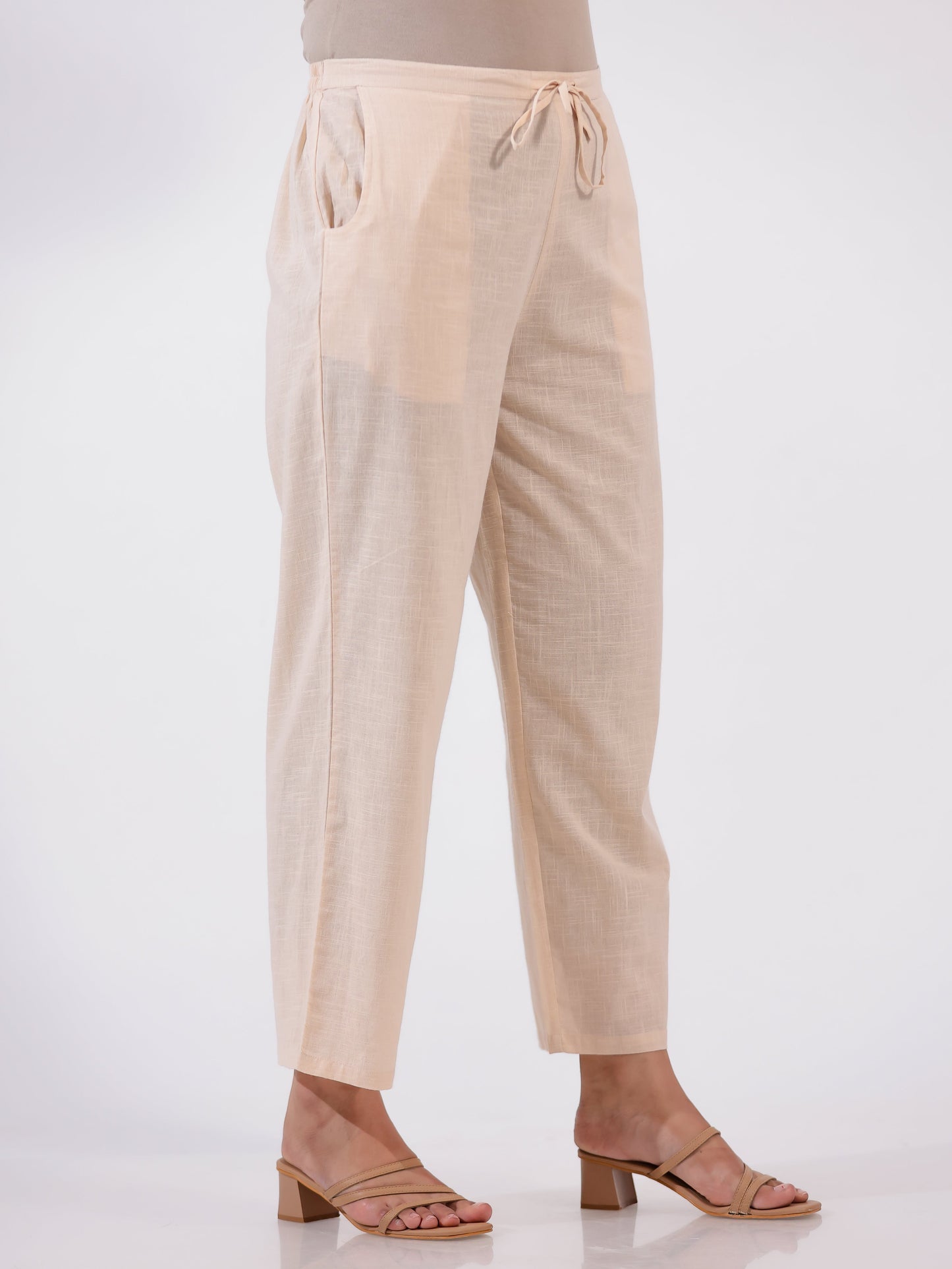 Khadi Cotton Solid Pant