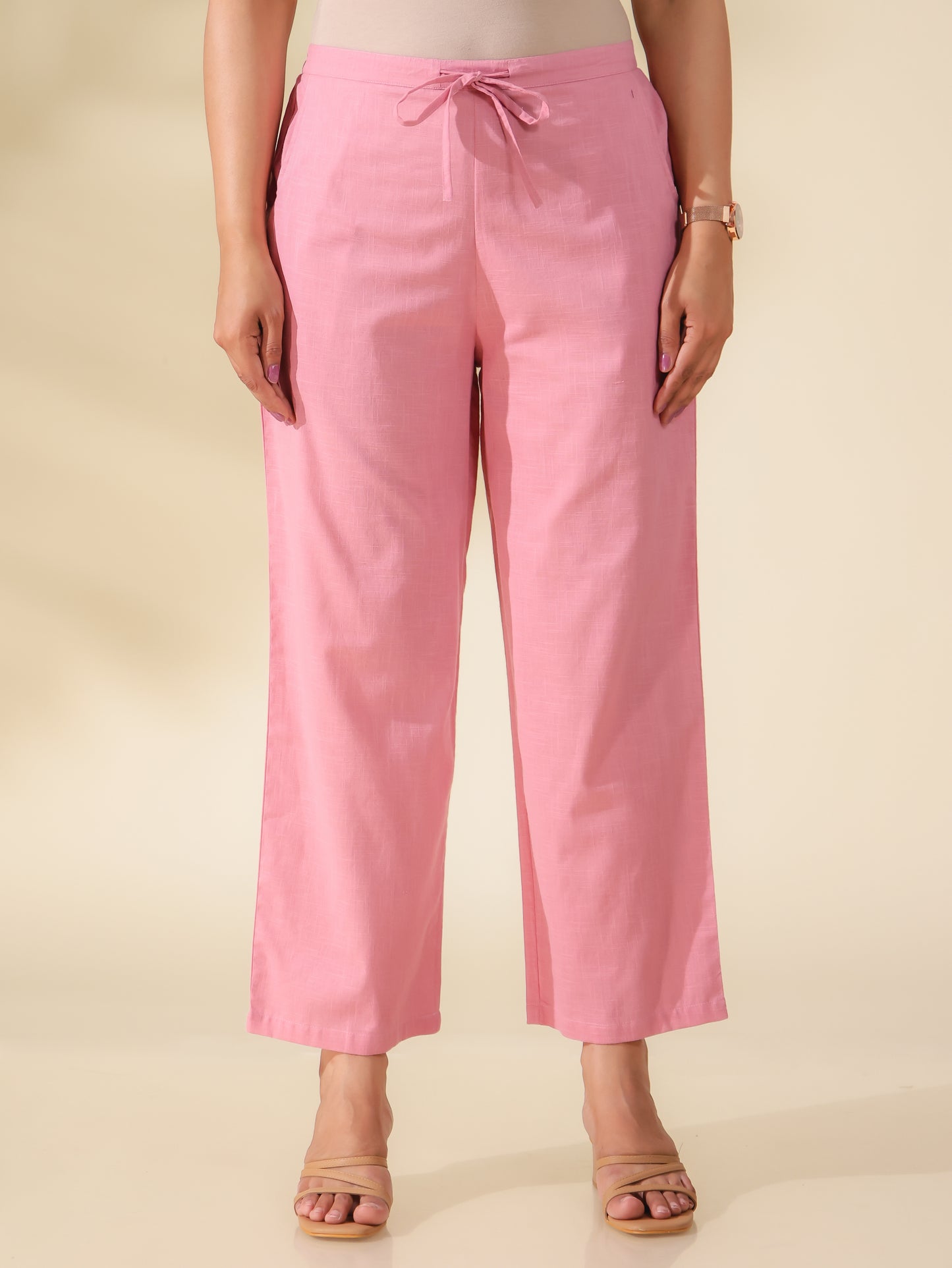 Khadi Cotton Solid Pant