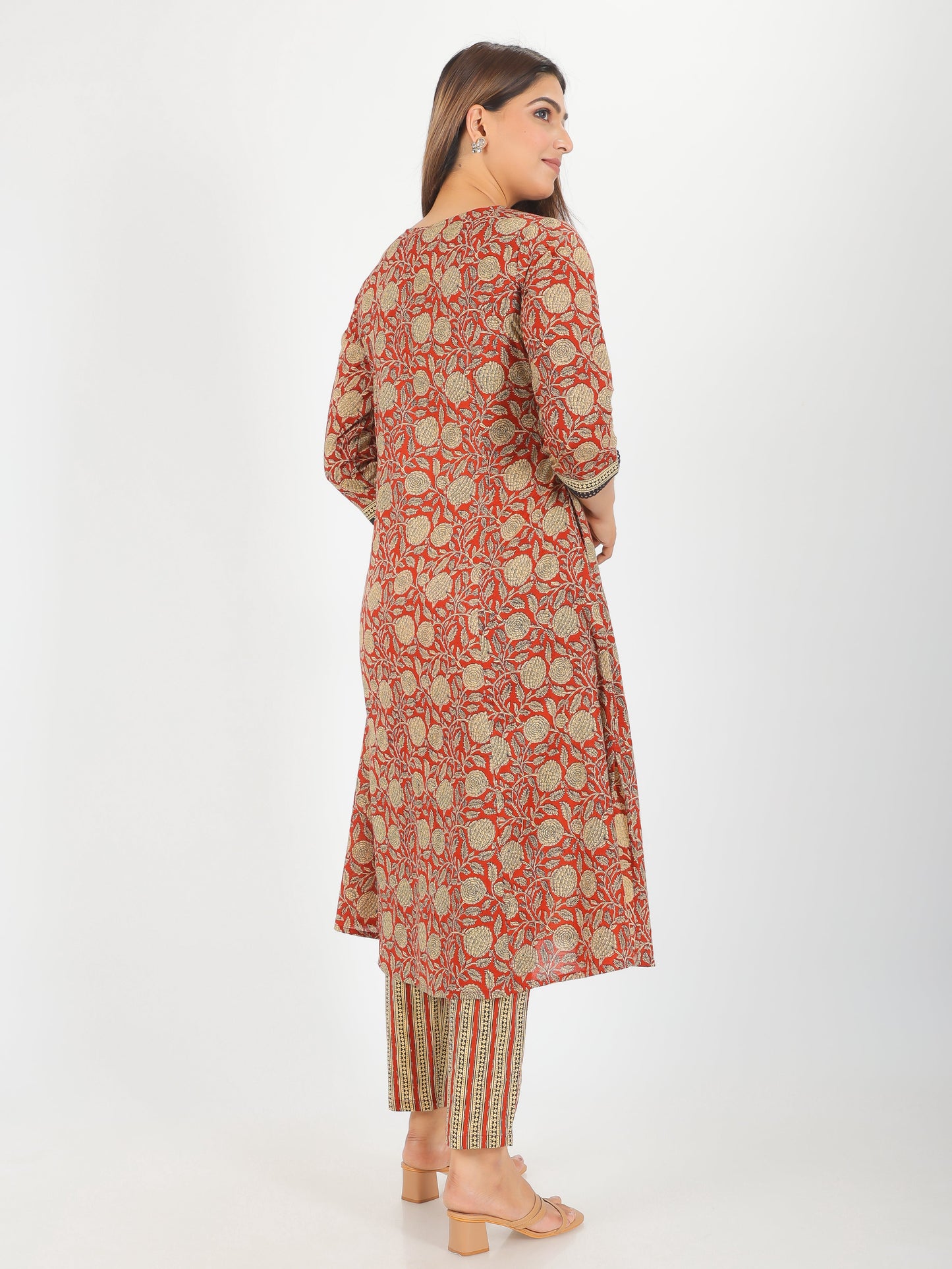 Soft Cotton Block Kurta