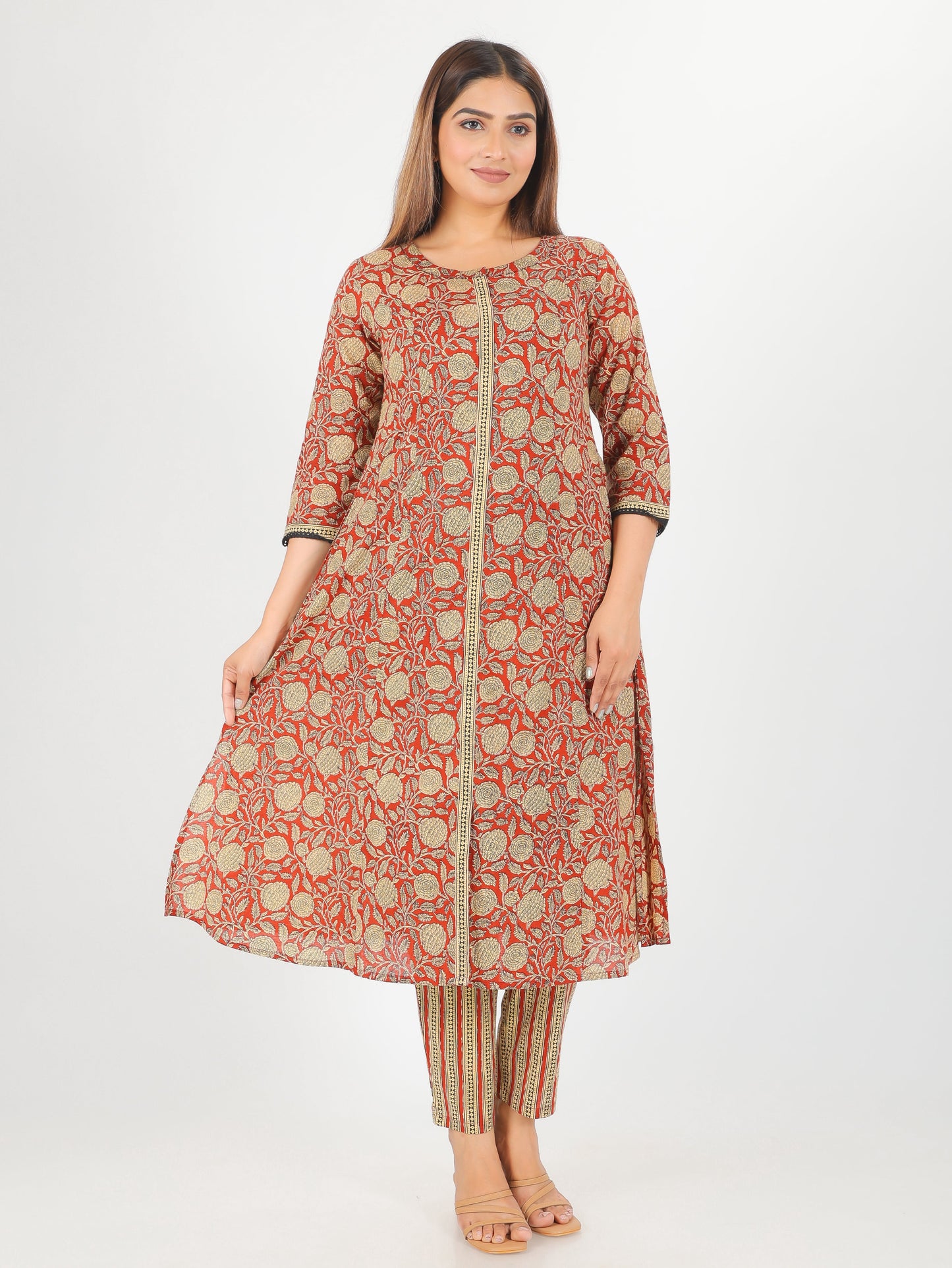 Soft Cotton Block Kurta