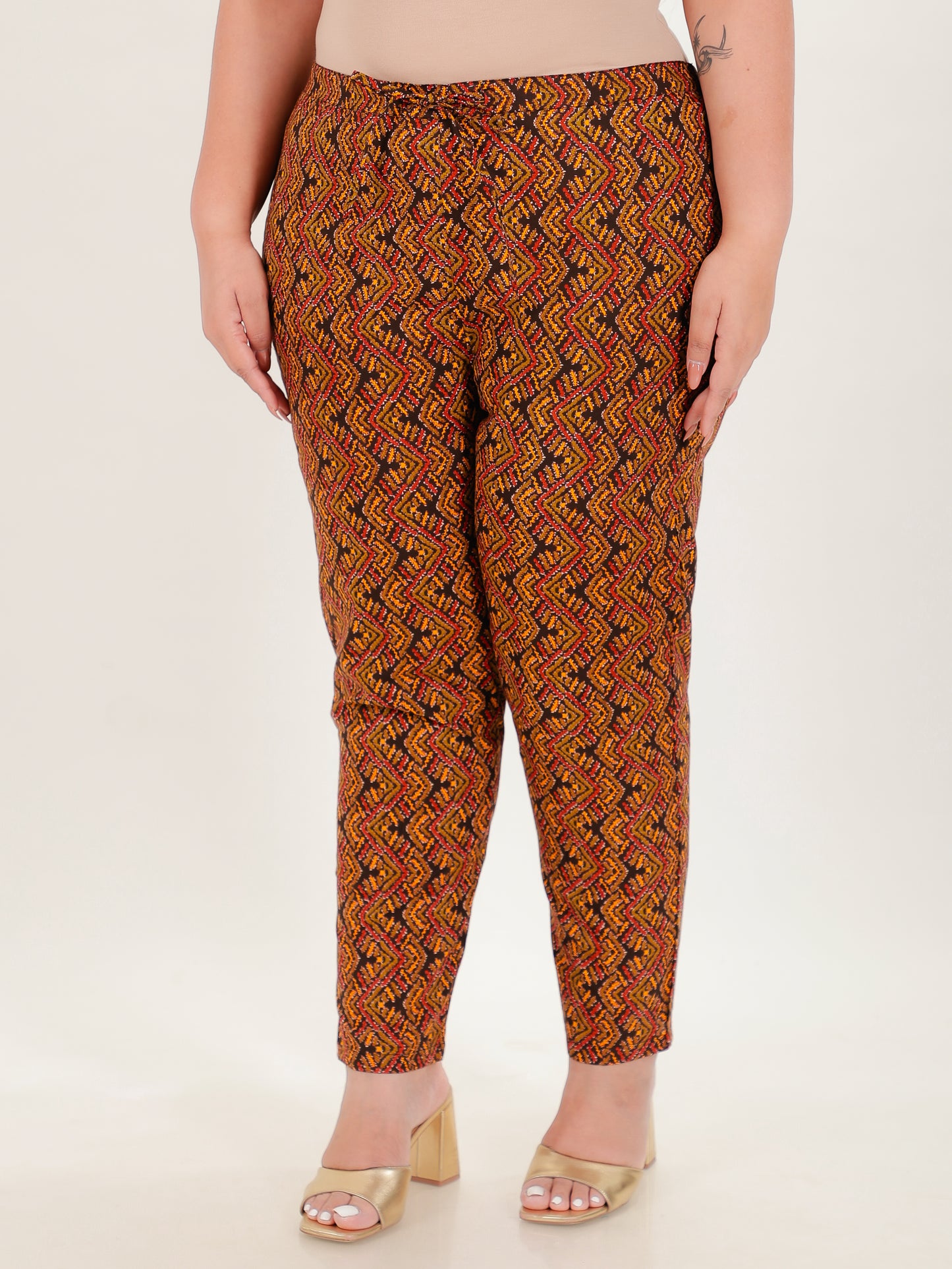 Soft Cotton Chevron Pant