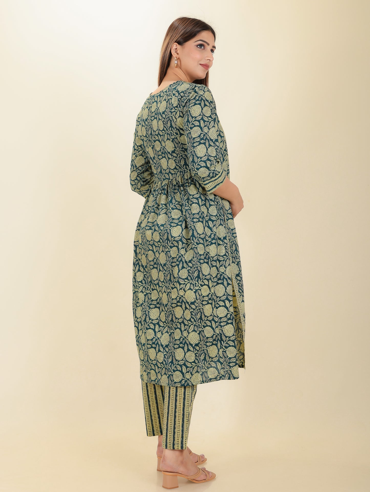 Soft Cotton Block Kurta