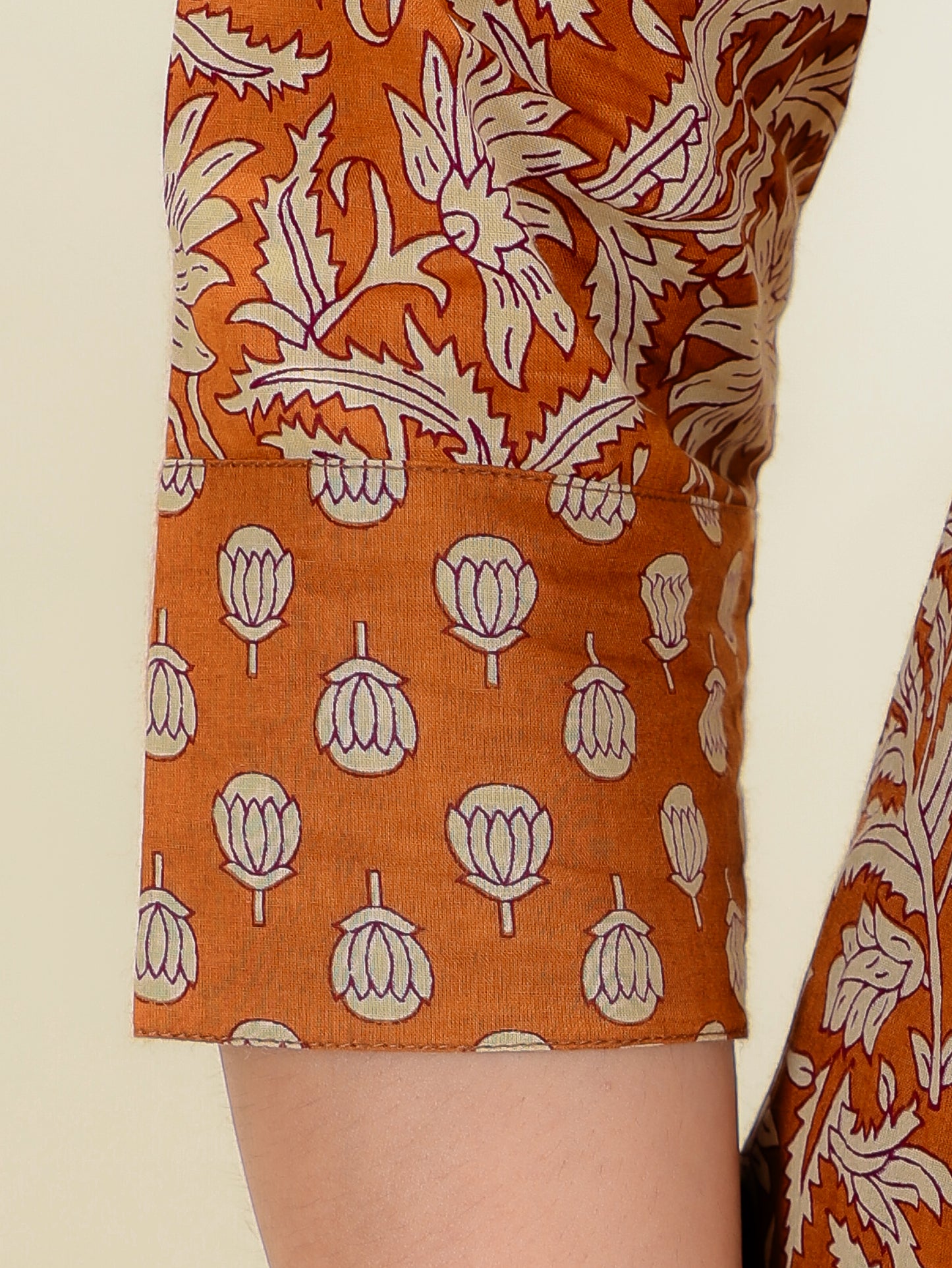 Soft Cotton Floral Kurta