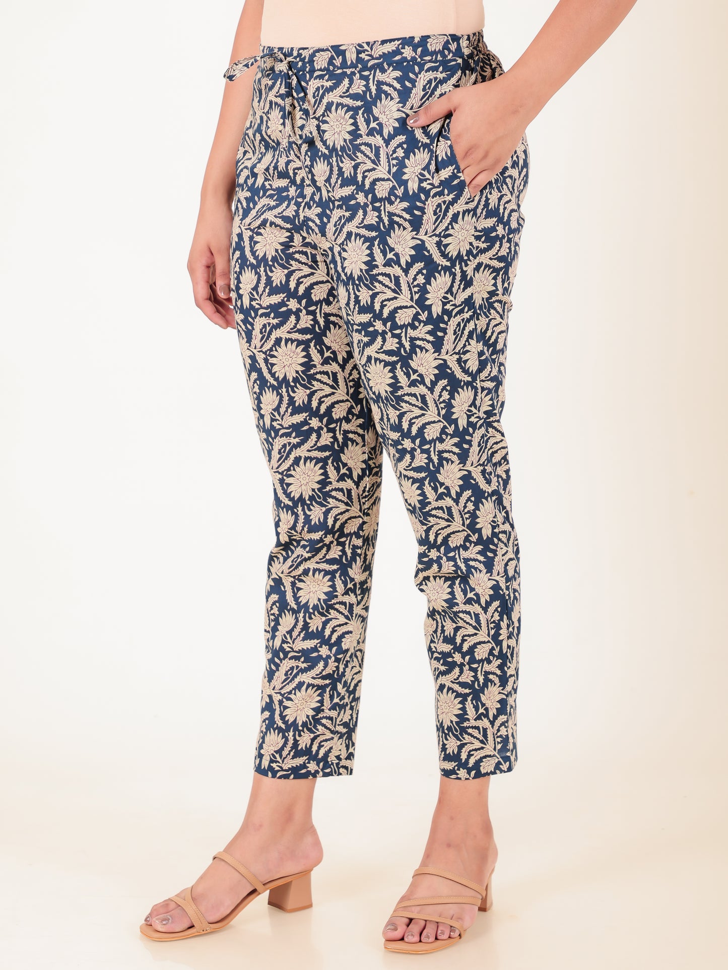 Soft Cotton Ajrakh Pant