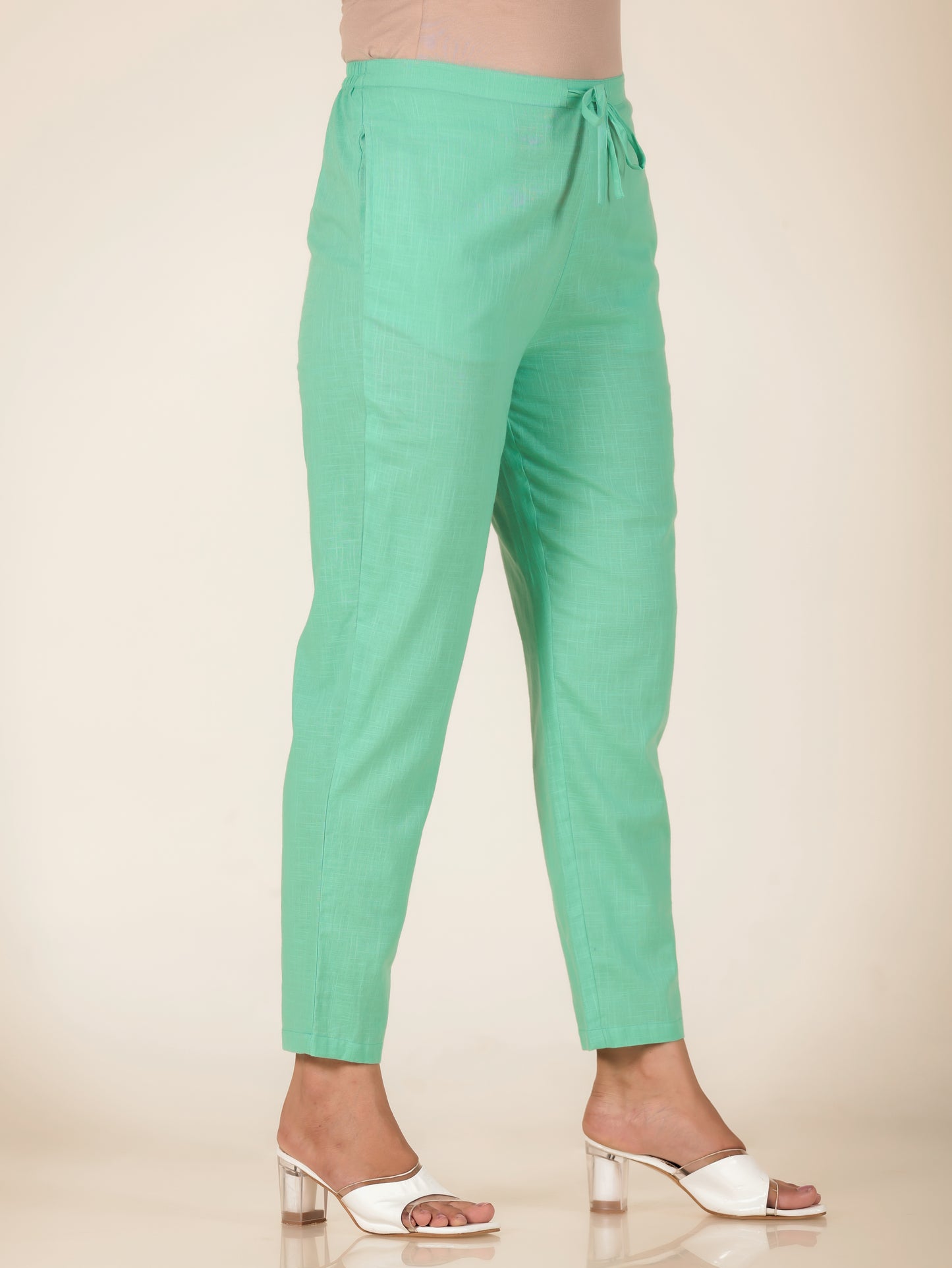 Khadi Cotton Solid Pant